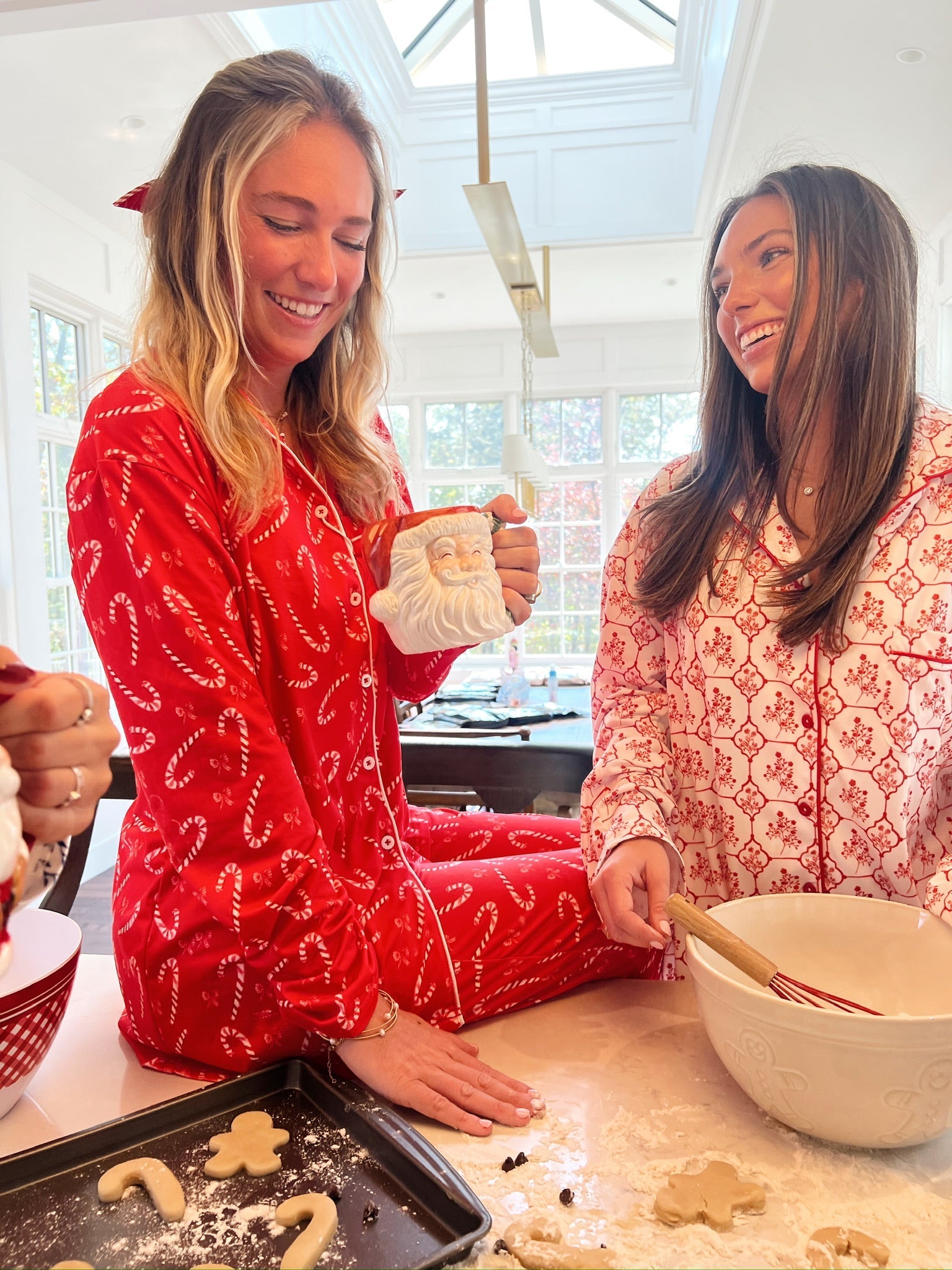 KenzKustomz Candy Cane Pajama Set