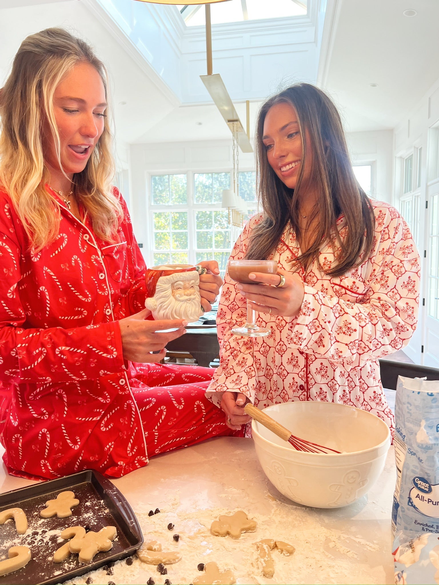 KenzKustomz Candy Cane Pajama Set