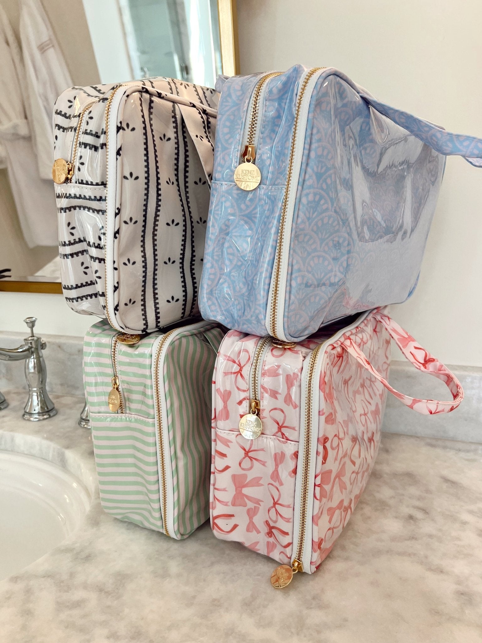 KenzKustomz Clear Coat Toiletry Case