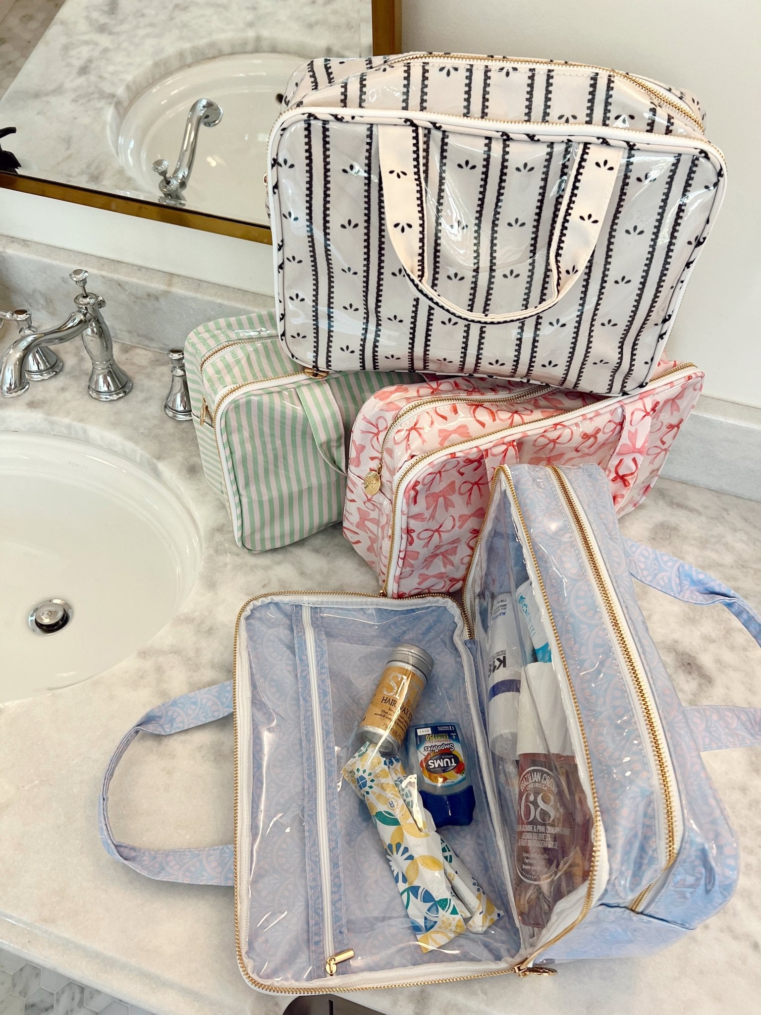 KenzKustomz Clear Coat Toiletry Case