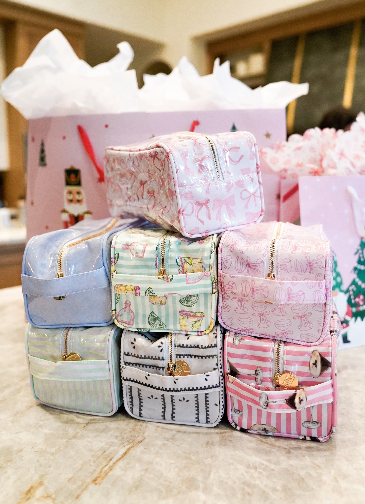 KenzKustomz Clear Coat Toiletry Dopp Kit