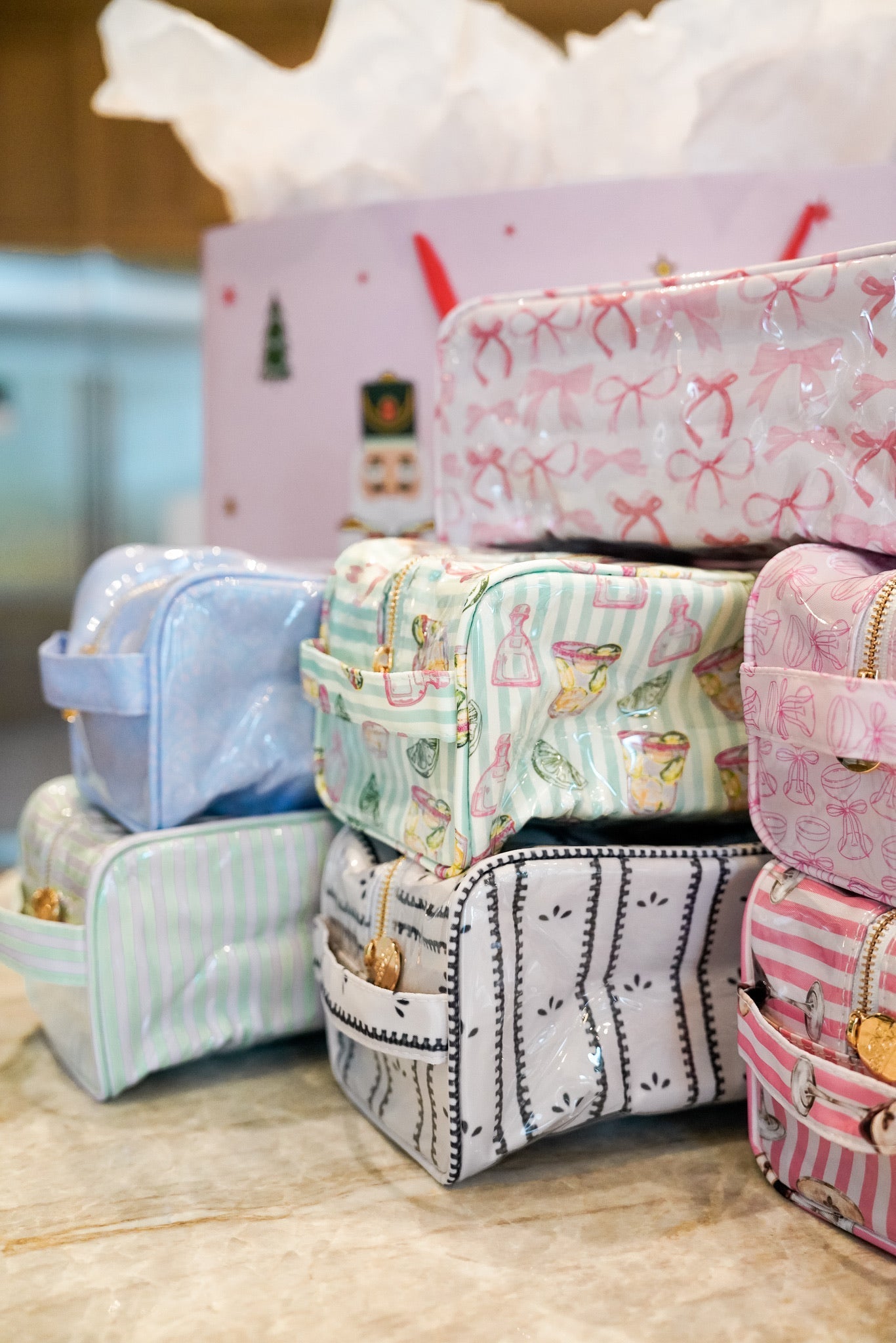 KenzKustomz Clear Coat Toiletry Dopp Kit