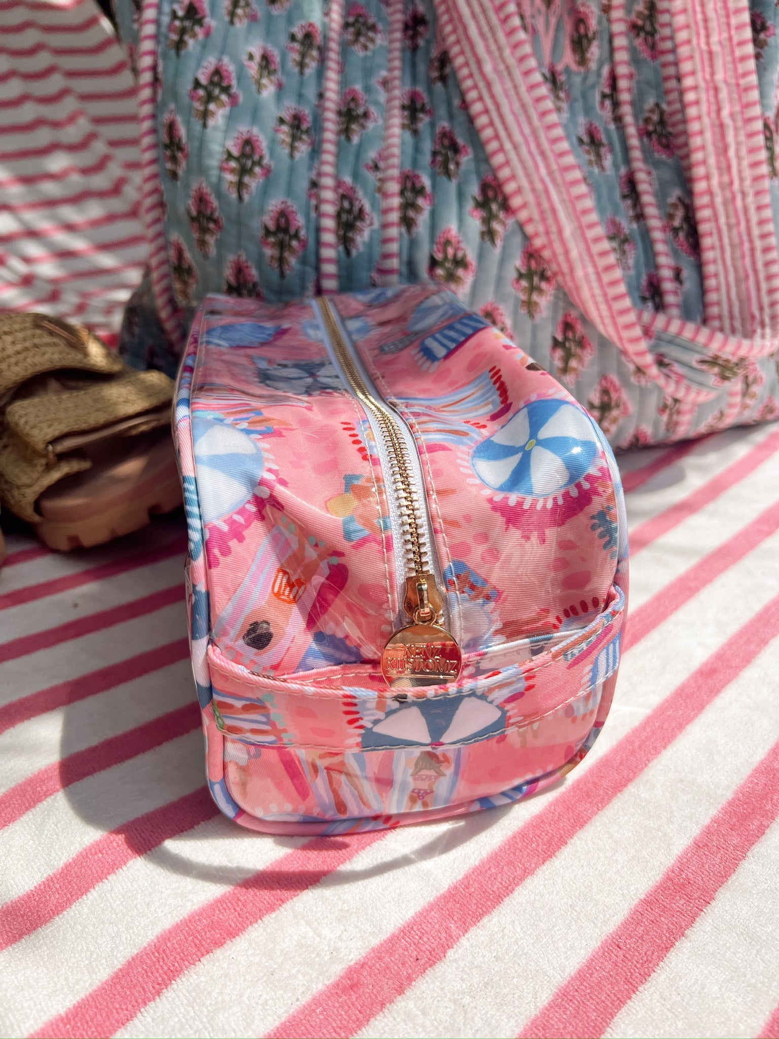 KenzKustomz Clear Coat Toiletry Dopp Kit