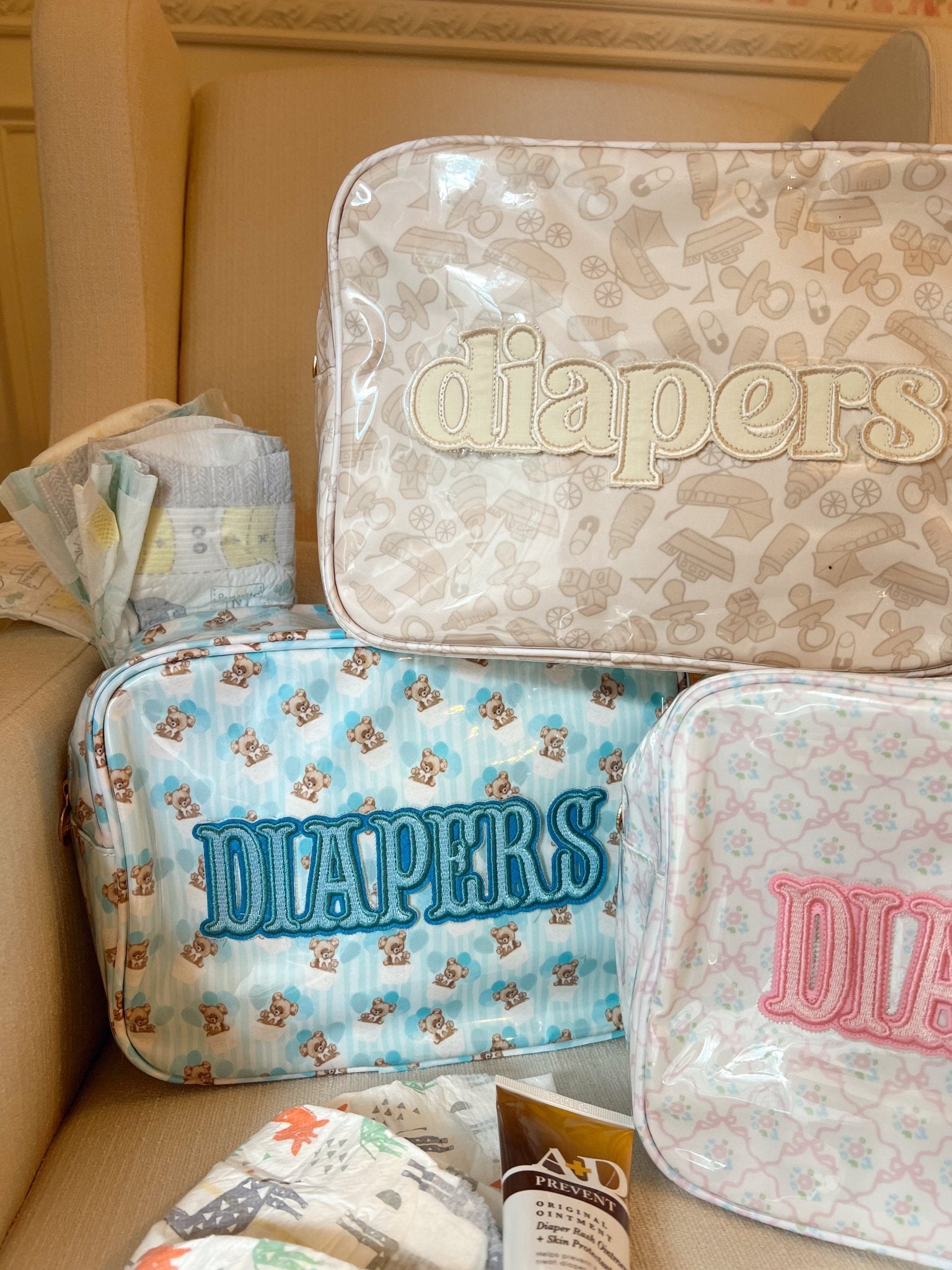 KenzKustomz Diapers XL - Clear Coat Bag