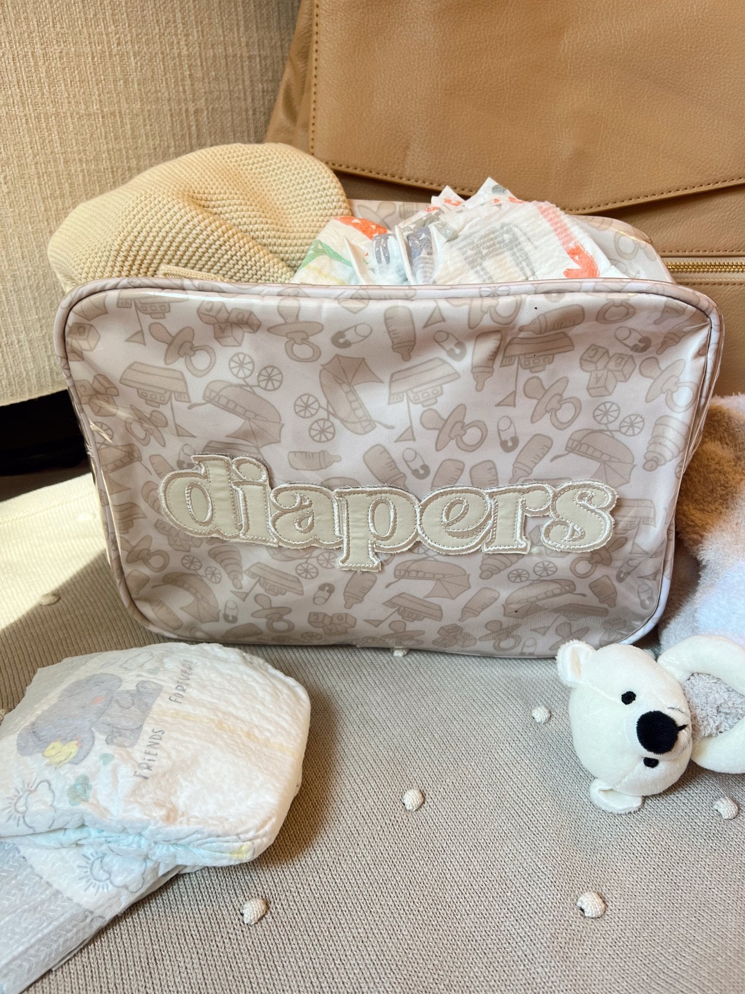 KenzKustomz Diapers XL - Clear Coat Bag