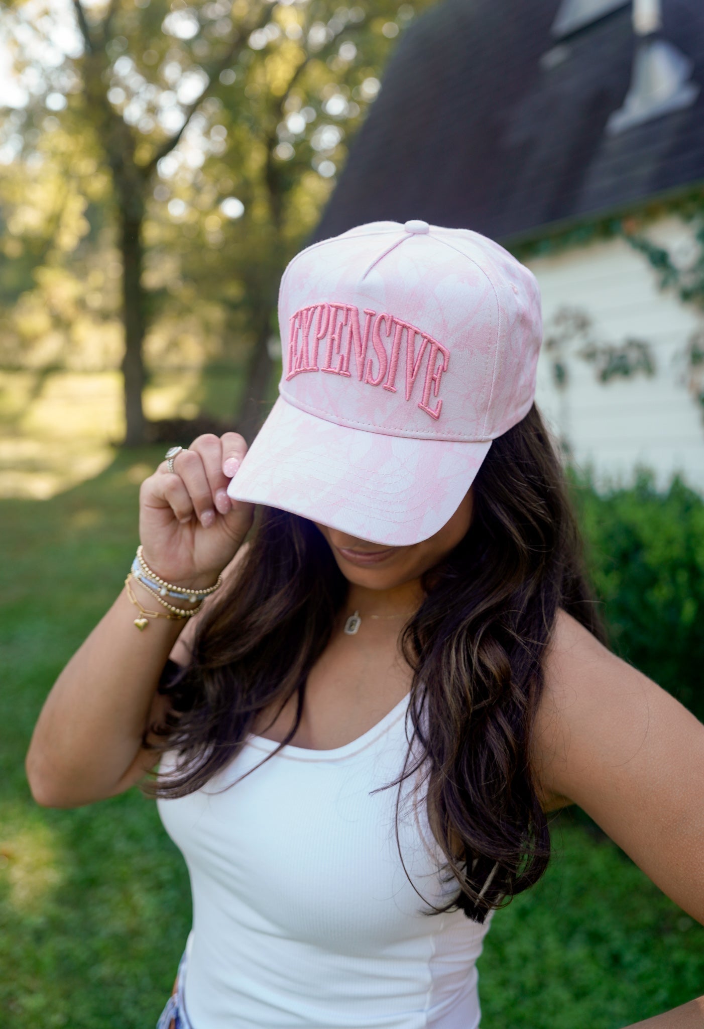 KenzKustomz Expensive - Pink Camo Trucker Hat