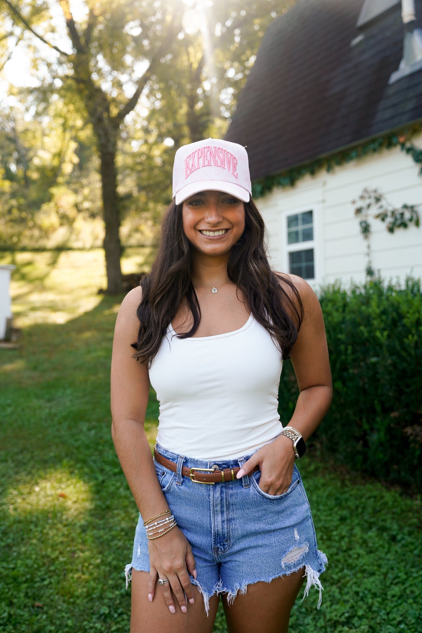 KenzKustomz Expensive - Pink Camo Trucker Hat
