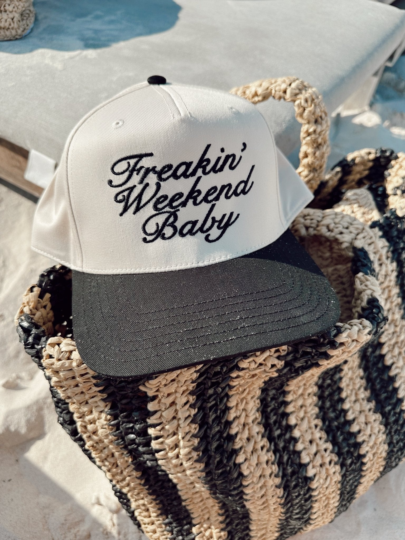 KenzKustomz Freakin' Weekend Baby - Vintage Trucker Hat