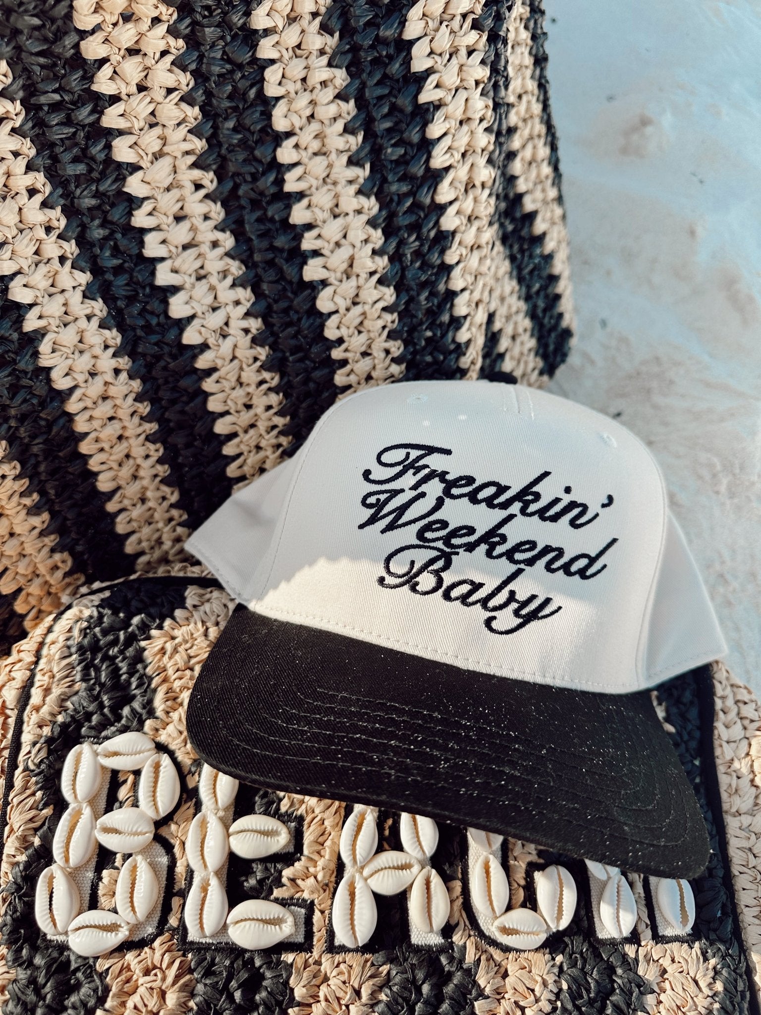 KenzKustomz Freakin' Weekend Baby - Vintage Trucker Hat