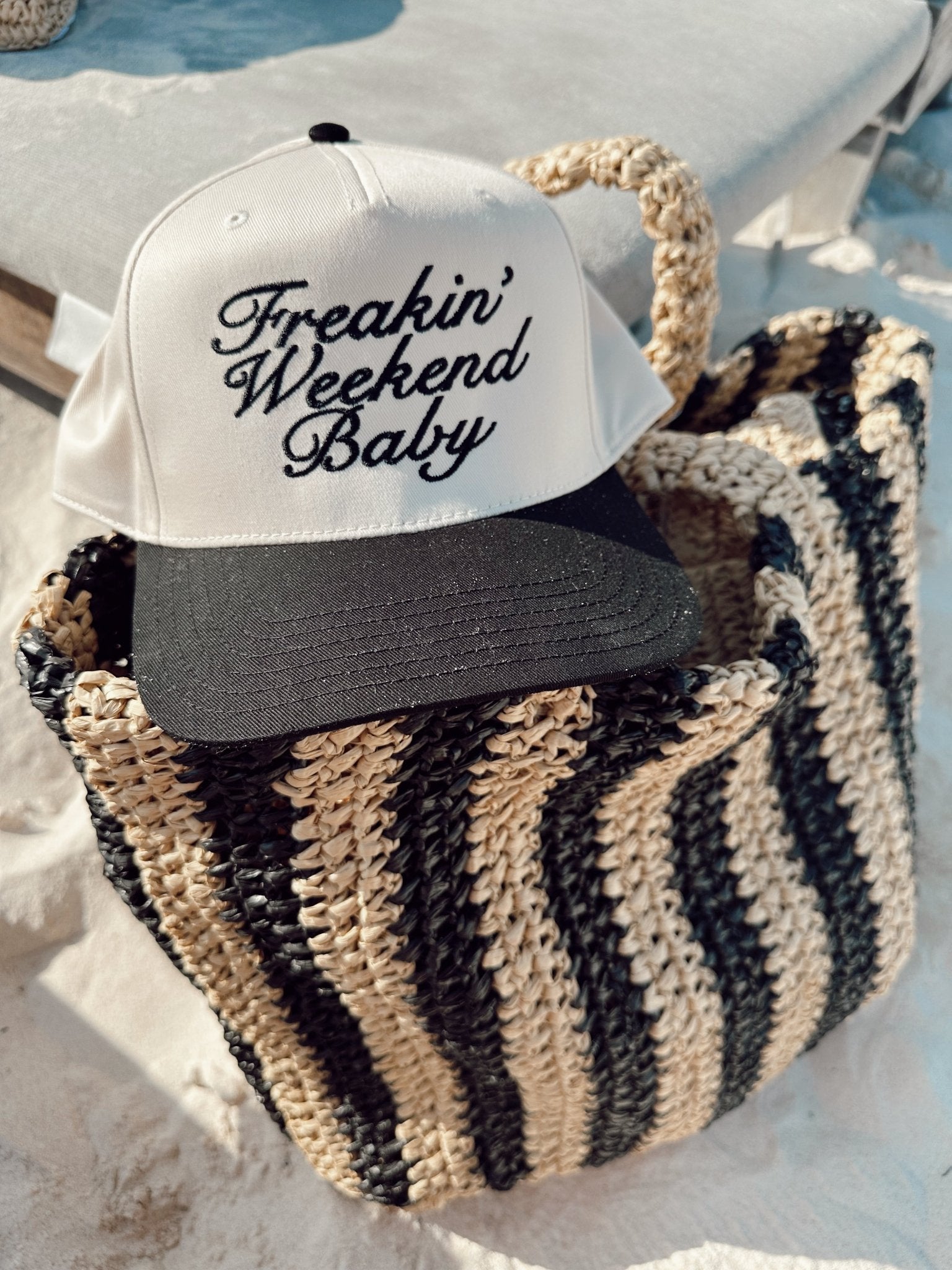KenzKustomz Freakin' Weekend Baby - Vintage Trucker Hat