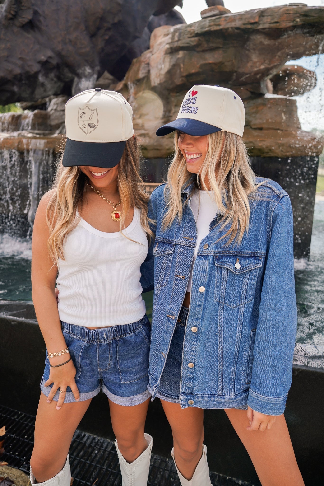 KenzKustomz Gameday Crest 1 Fan - Black Vintage Trucker Hat