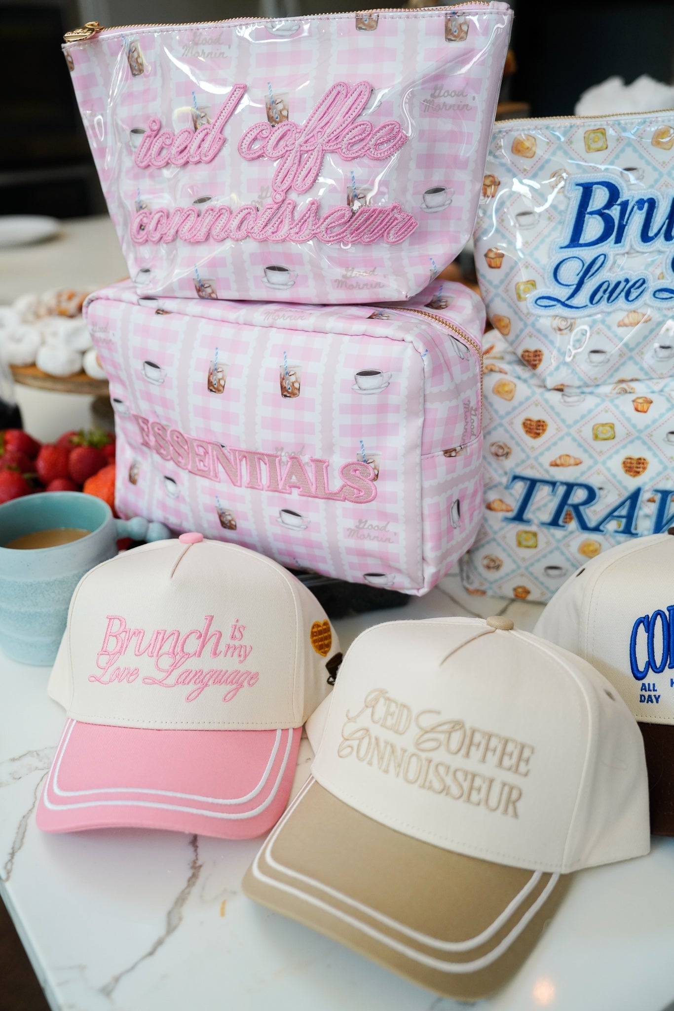 KenzKustomz Iced Coffee Connoisseur - Clear Coat Bag