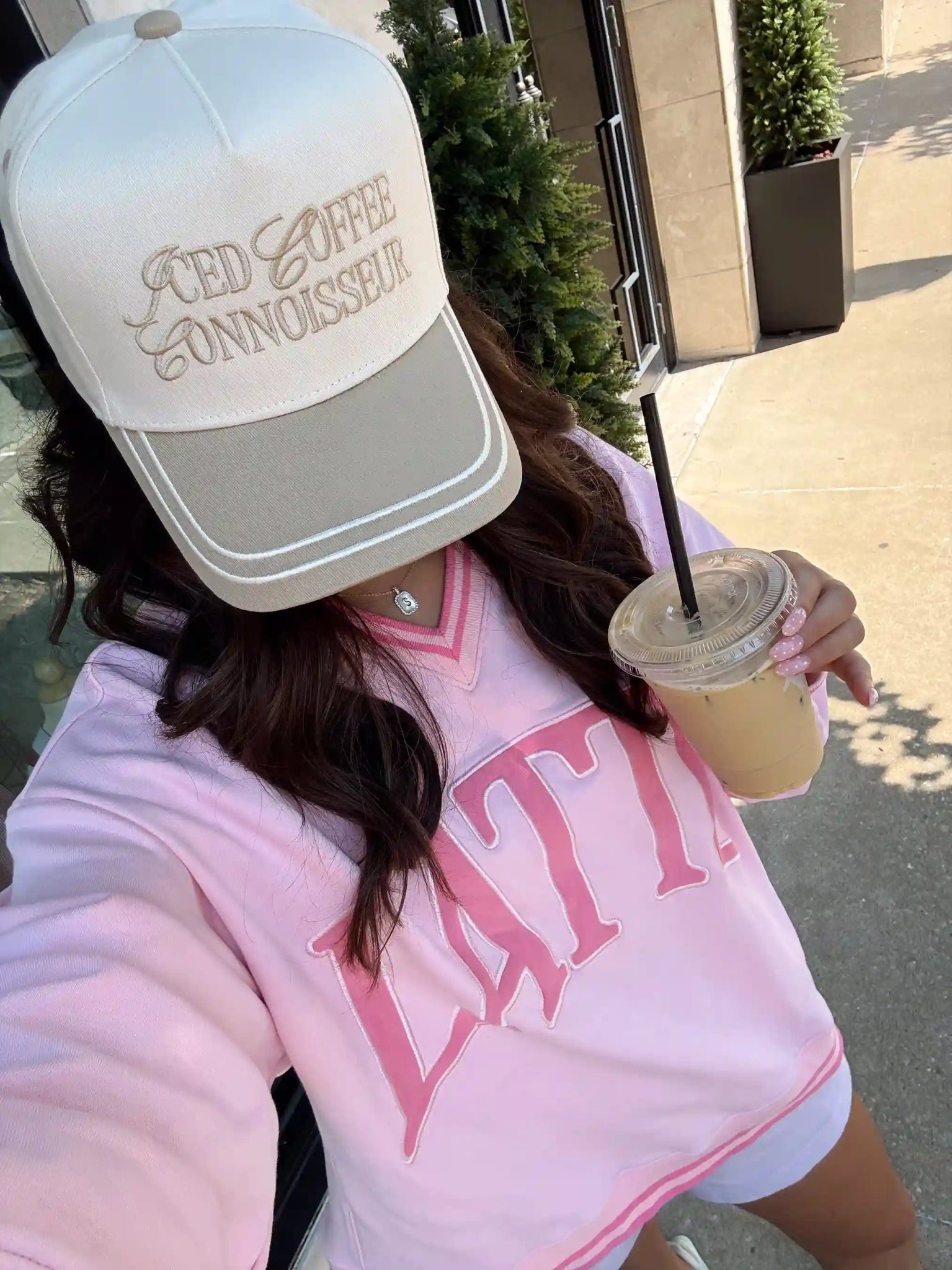 KenzKustomz Iced Coffee Connoisseur - Tan Vintage Trucker Hat