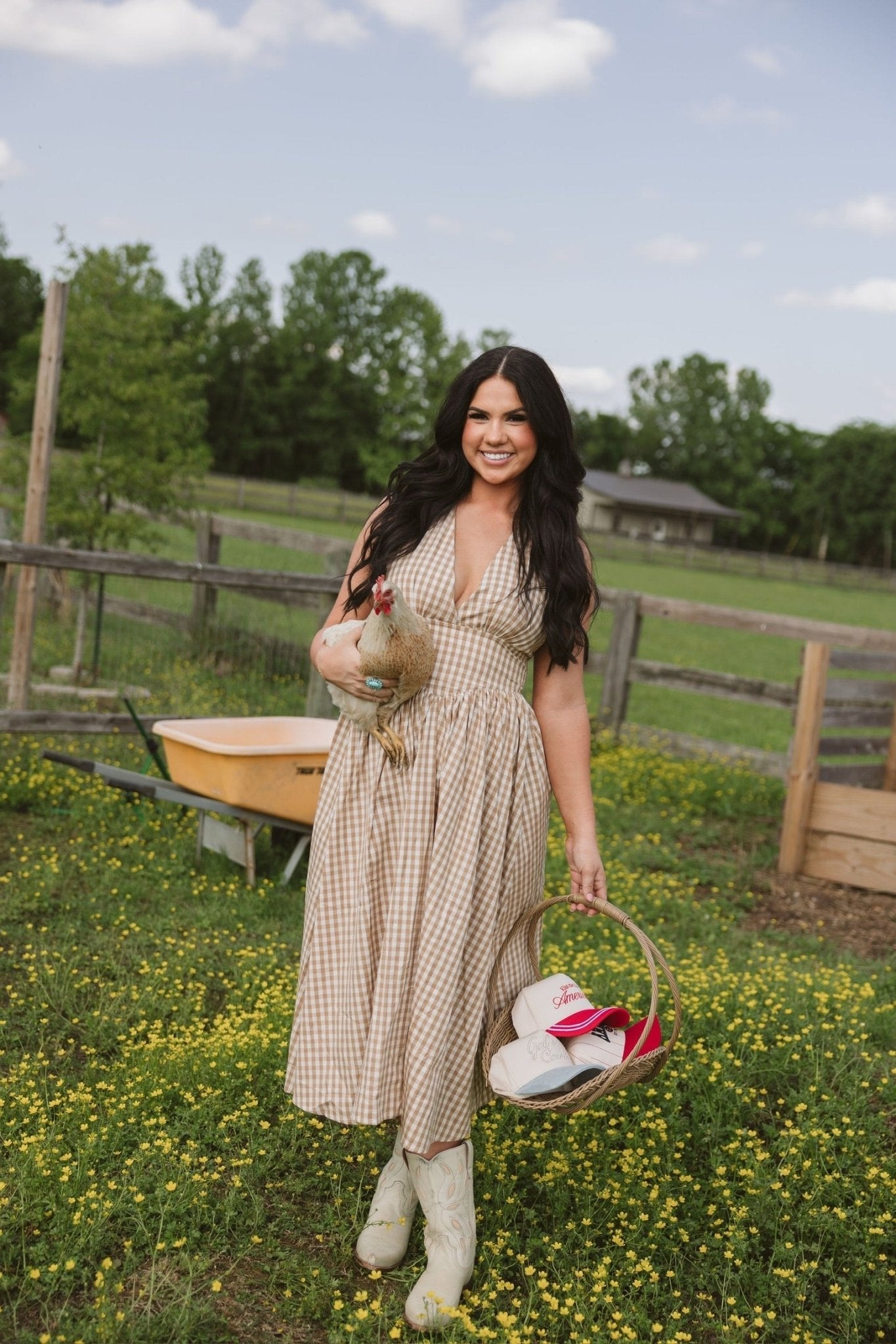 KenzKustomz Made in America - Red Stripe Vintage Trucker Hat