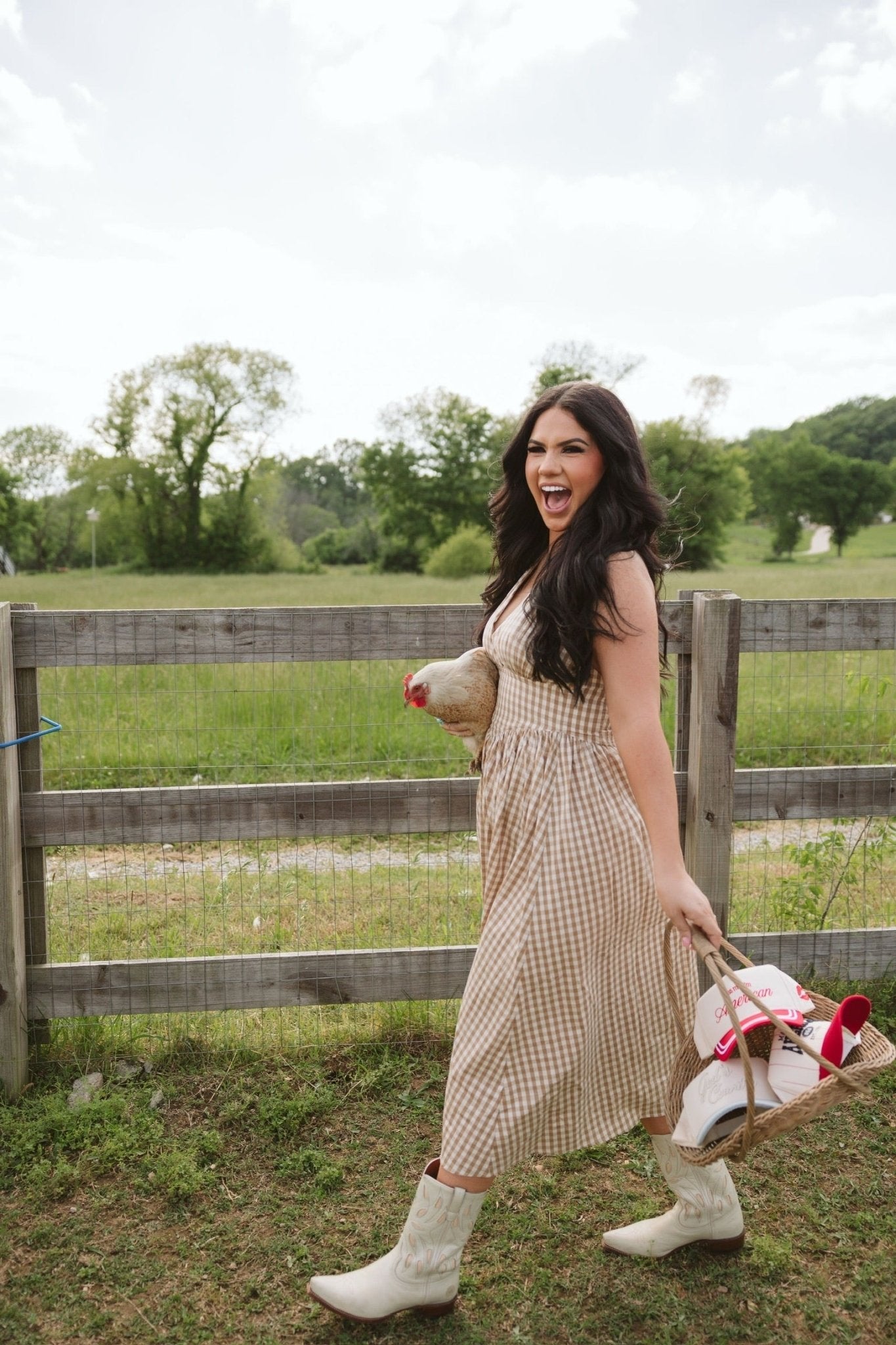 KenzKustomz Made in America - Red Stripe Vintage Trucker Hat