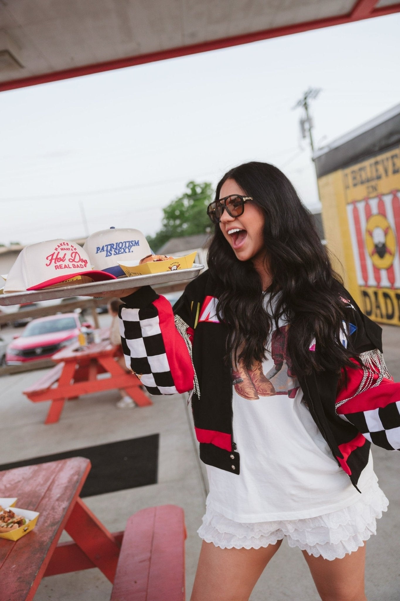 KenzKustomz Makes me Want a Hot Dog - Red Vintage Trucker Hat