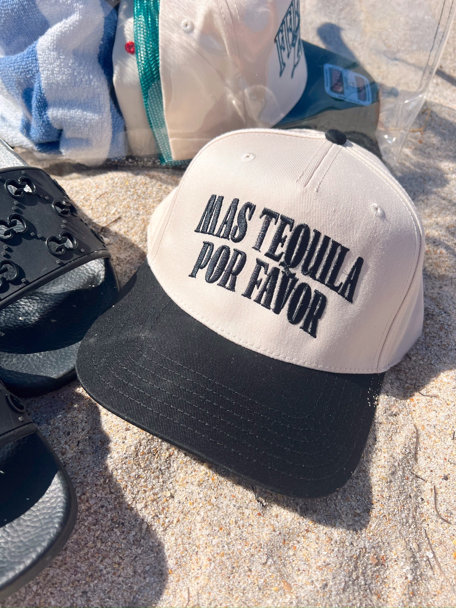 KenzKustomz Mas Tequila Por Favor Vintage Trucker Hat