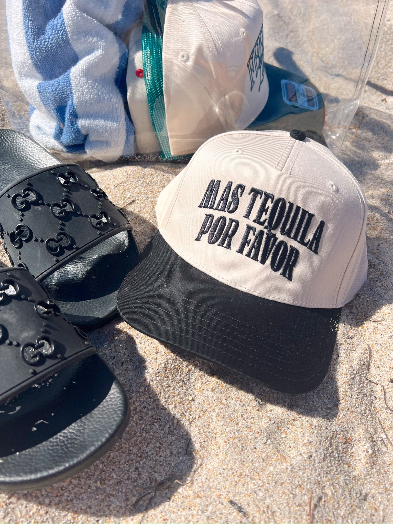 KenzKustomz Mas Tequila Por Favor Vintage Trucker Hat