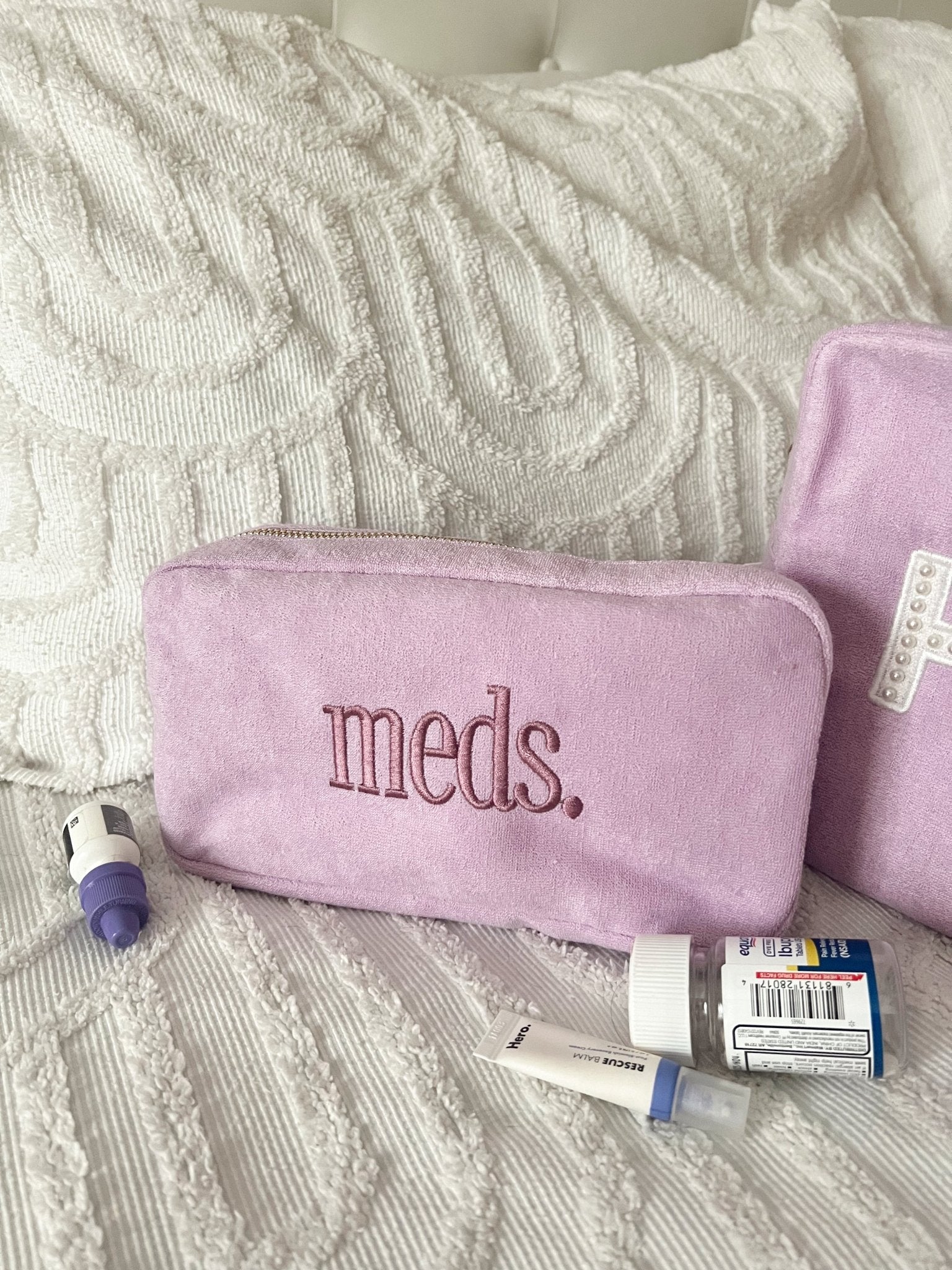 KenzKustomz Meds - Lilac Terry Cloth Medium