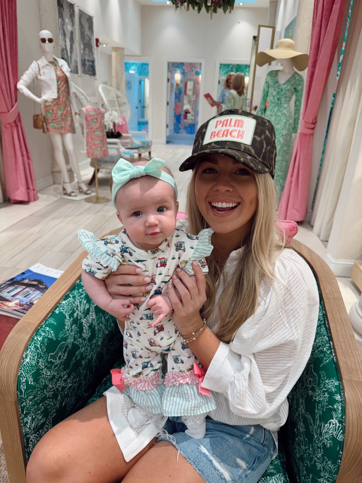 KenzKustomz Palm Beach - Leopard Vintage Trucker Hat