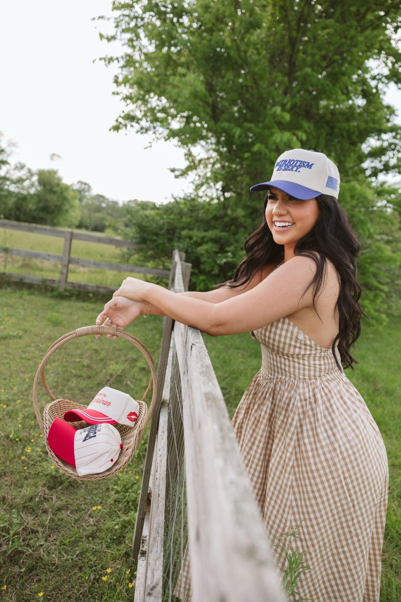 KenzKustomz Patriotism is Sexy. - Royal Blue Vintage Hat