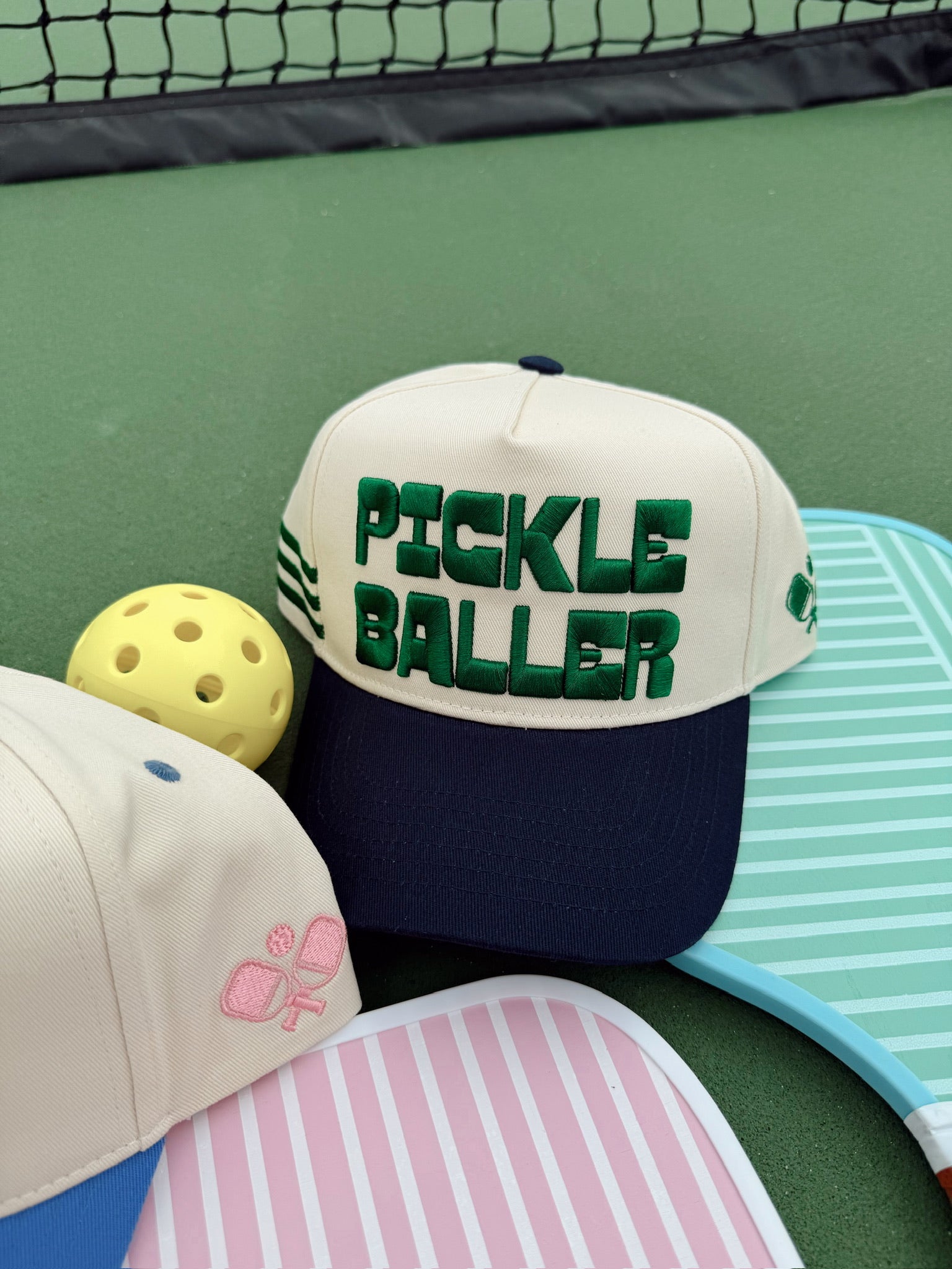 KenzKustomz PICKLEBALLER - Vintage Trucker Hat