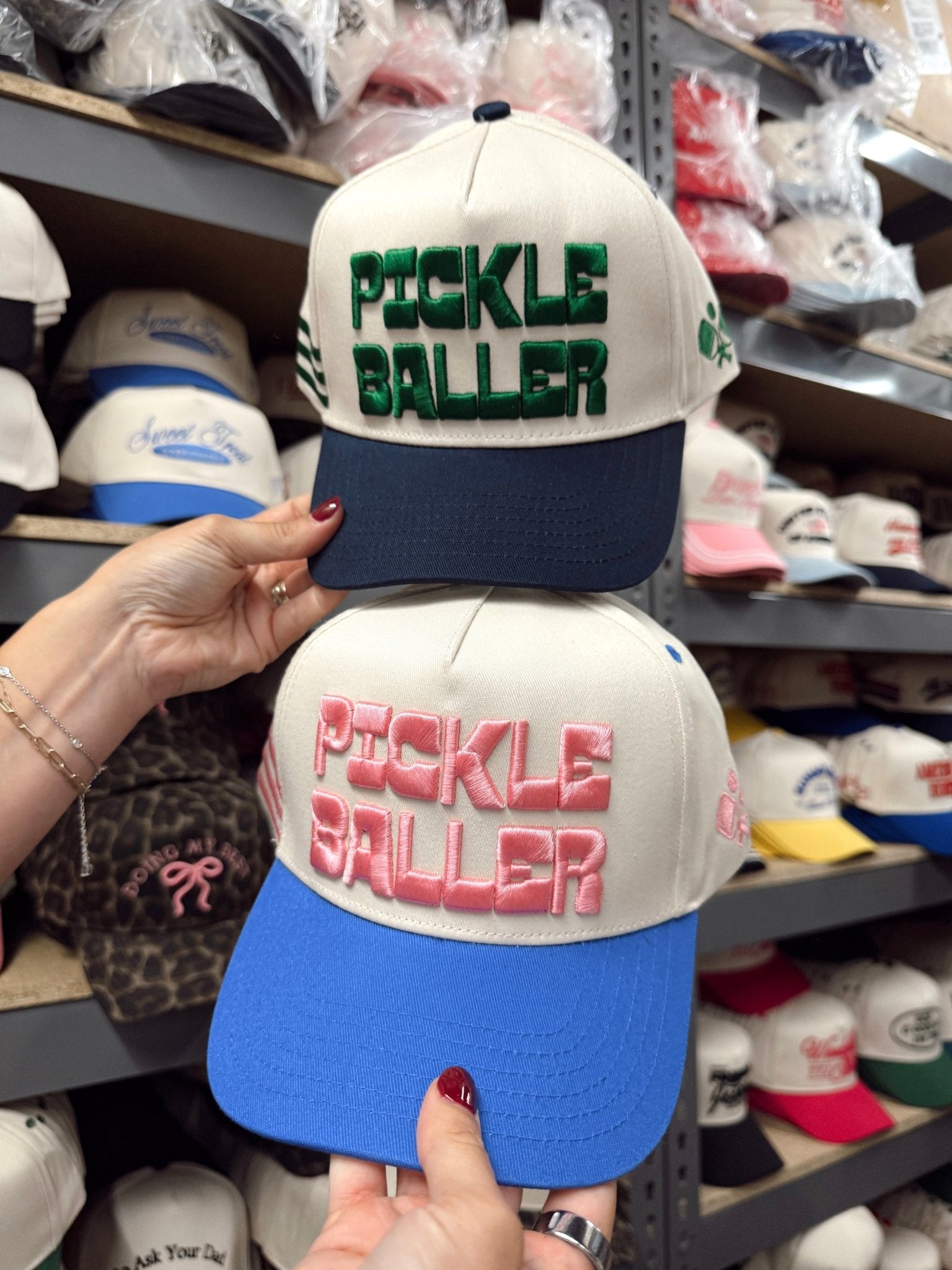 KenzKustomz PICKLEBALLER - Vintage Trucker Hat