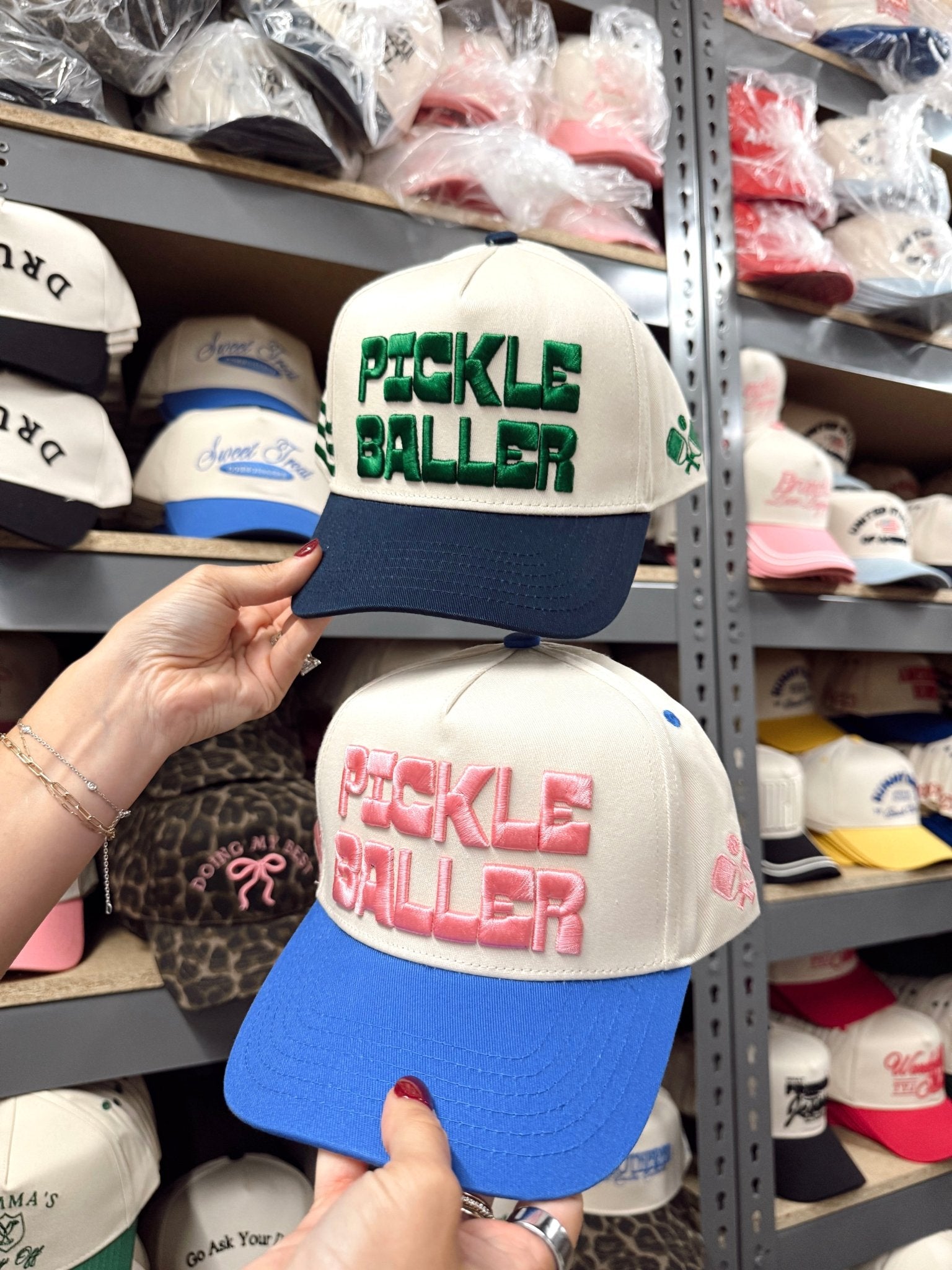KenzKustomz PICKLEBALLER - Vintage Trucker Hat