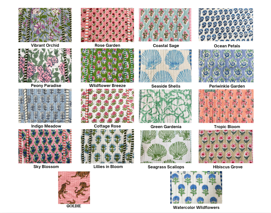 KenzKustomz Quilted Block - Print Duffel Bag