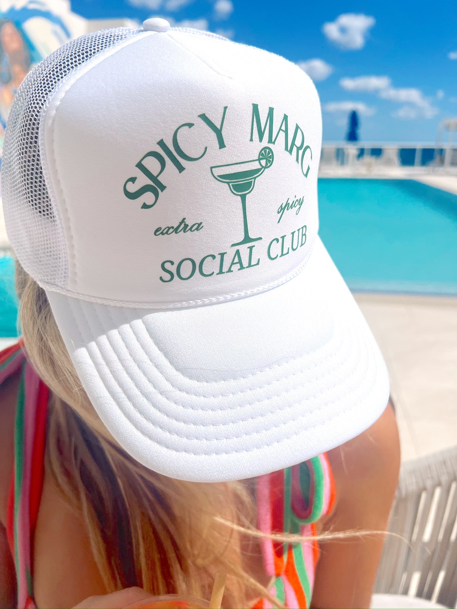 KenzKustomz Spicy Marg Social Club Trucker Hat