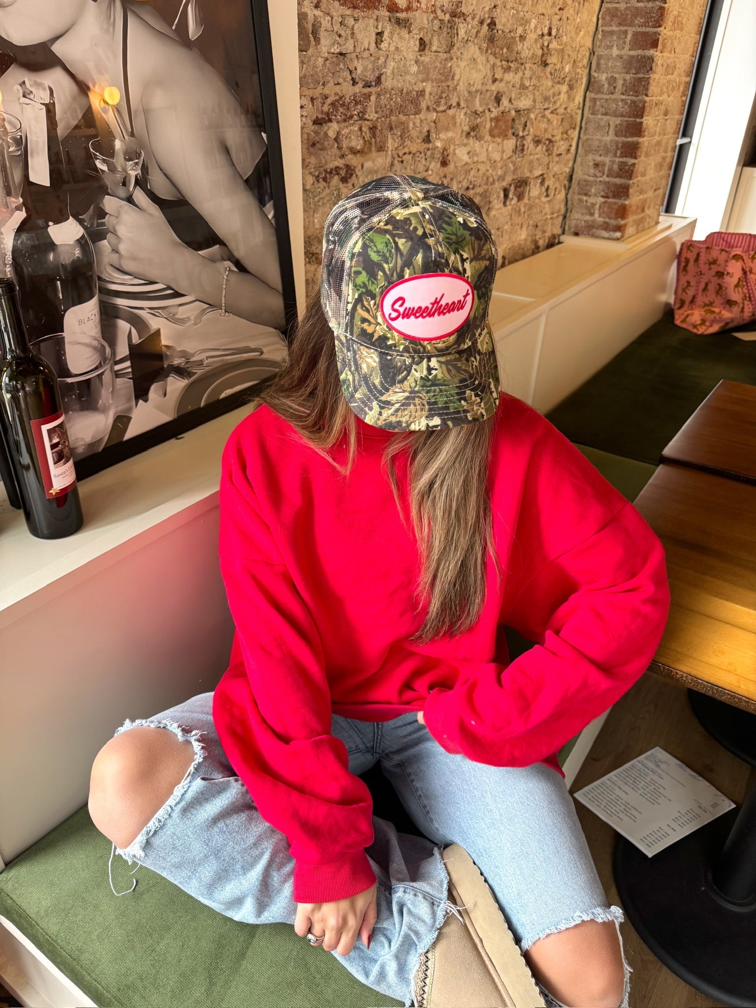KenzKustomz Sweetheart - Camo Vintage Hat