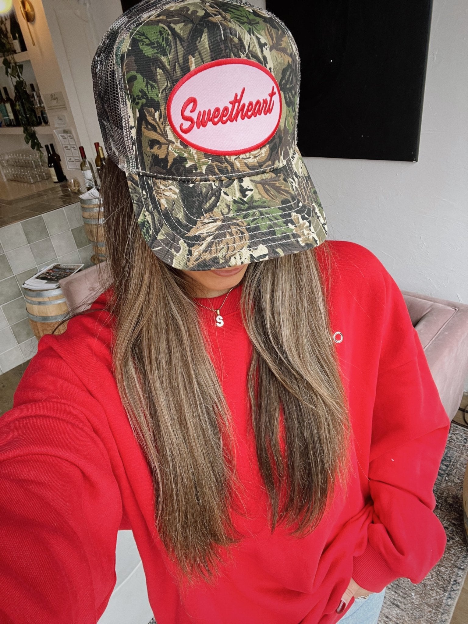 KenzKustomz Sweetheart - Camo Vintage Hat