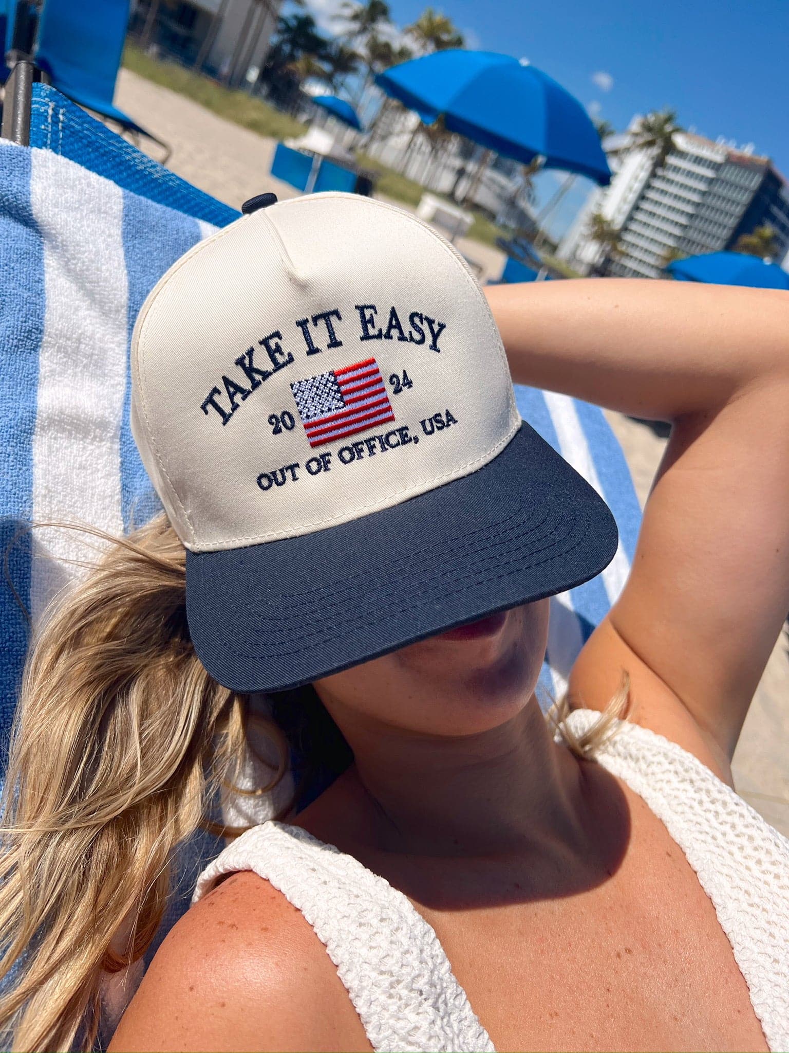 KenzKustomz Take it Easy Vintage Trucker Hat - PREORDER