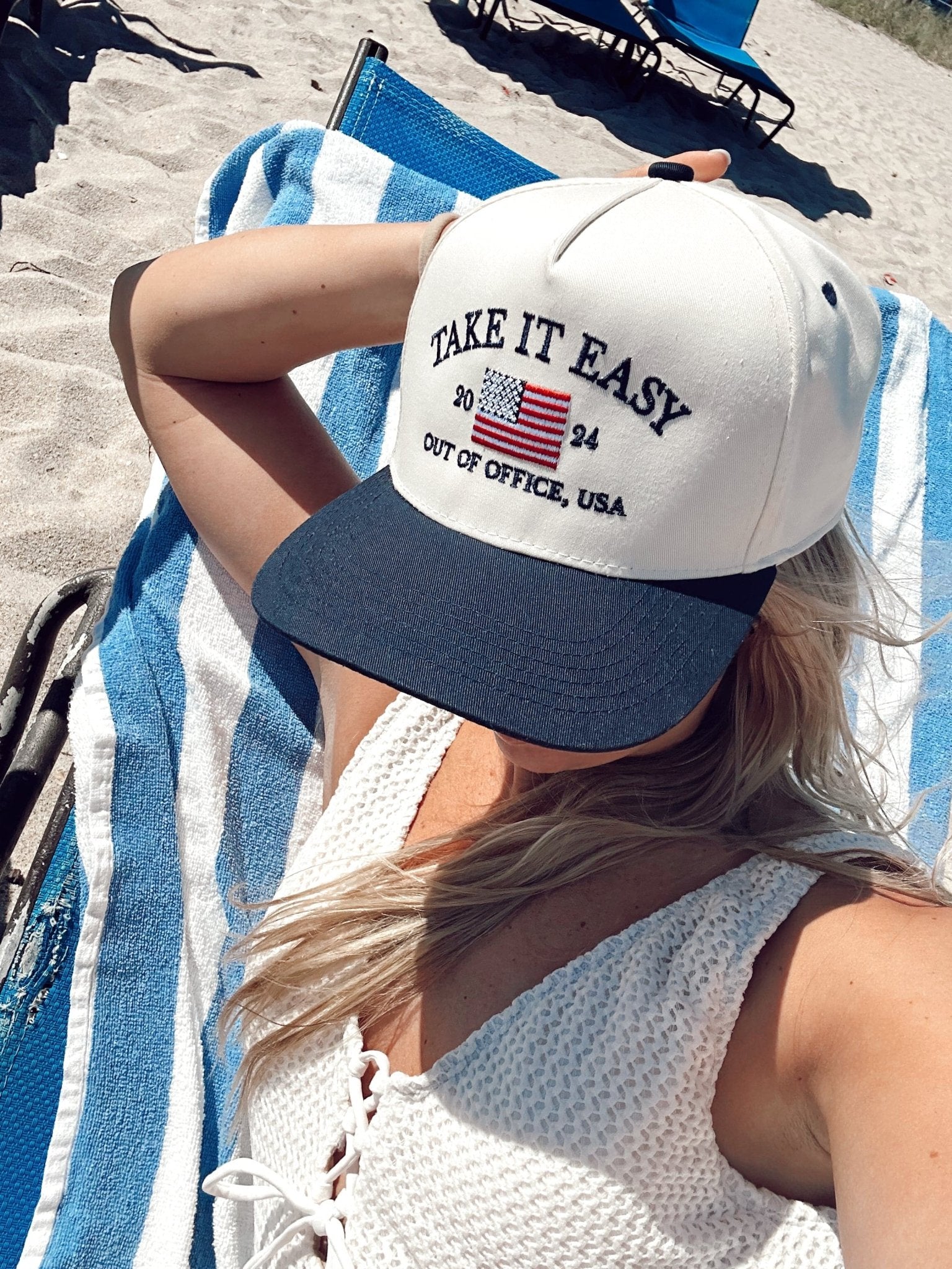 KenzKustomz Take it Easy Vintage Trucker Hat - PREORDER
