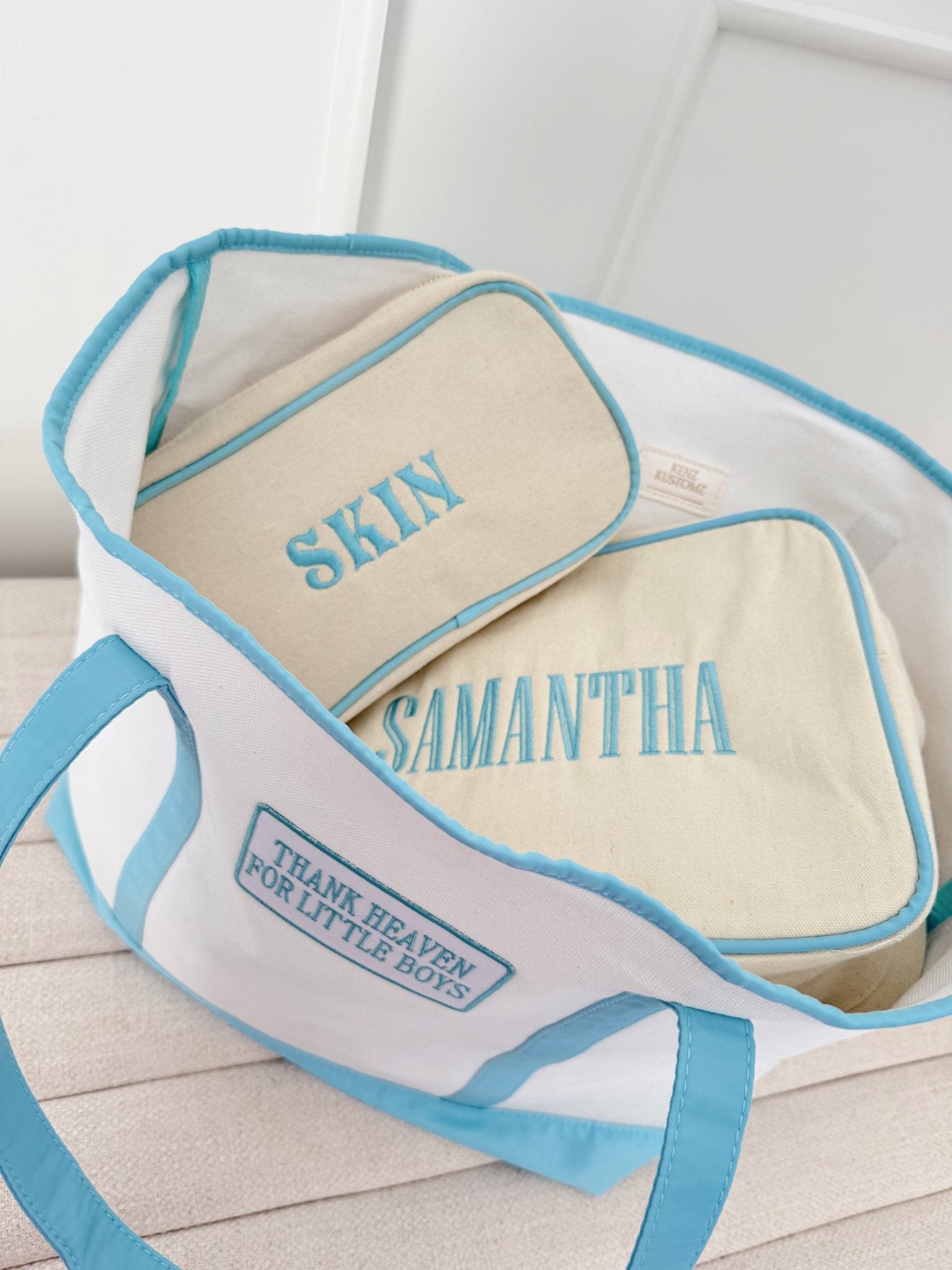 KenzKustomz Thank Heaven - Canvas Tote