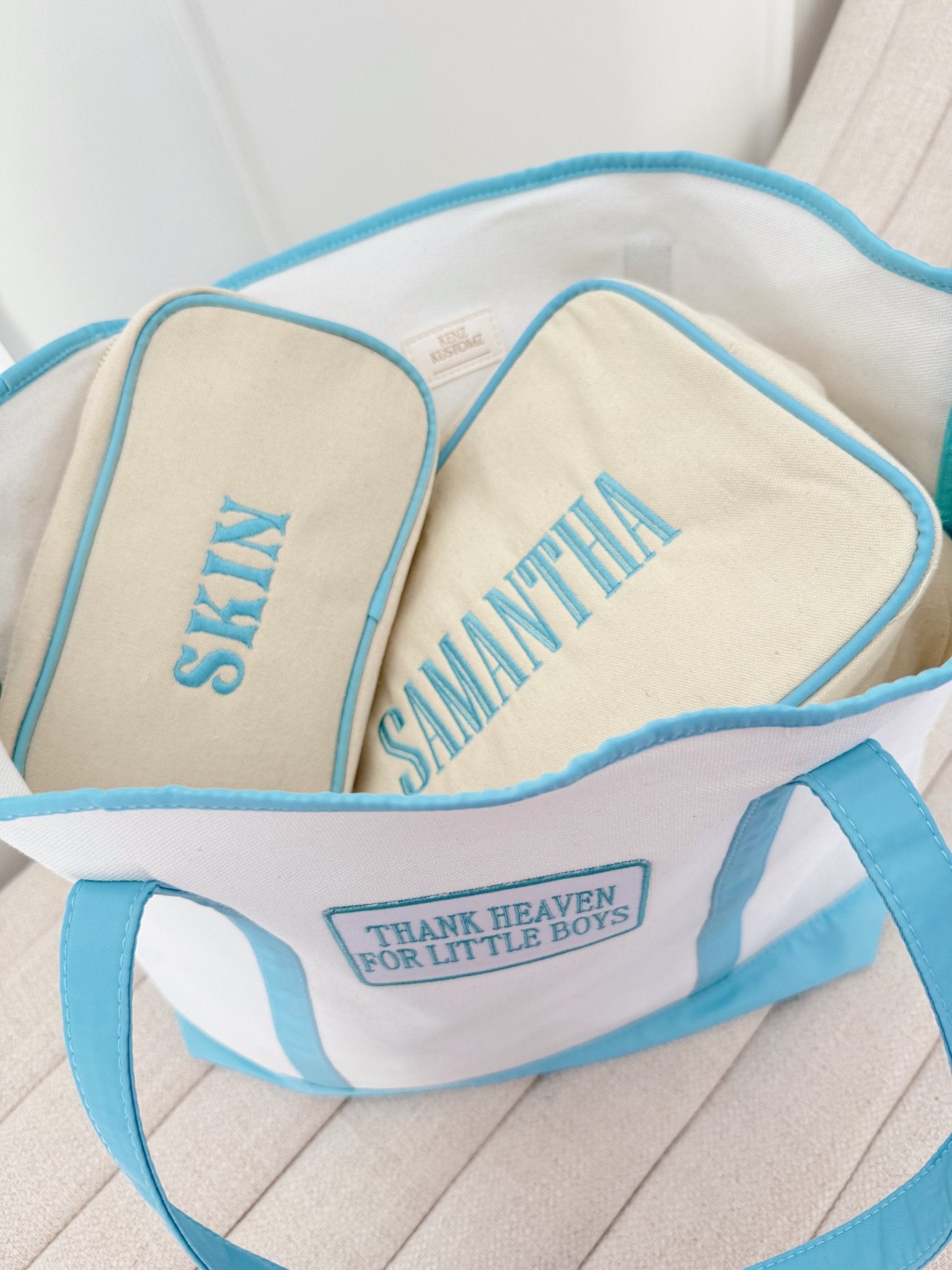 KenzKustomz Thank Heaven - Canvas Tote