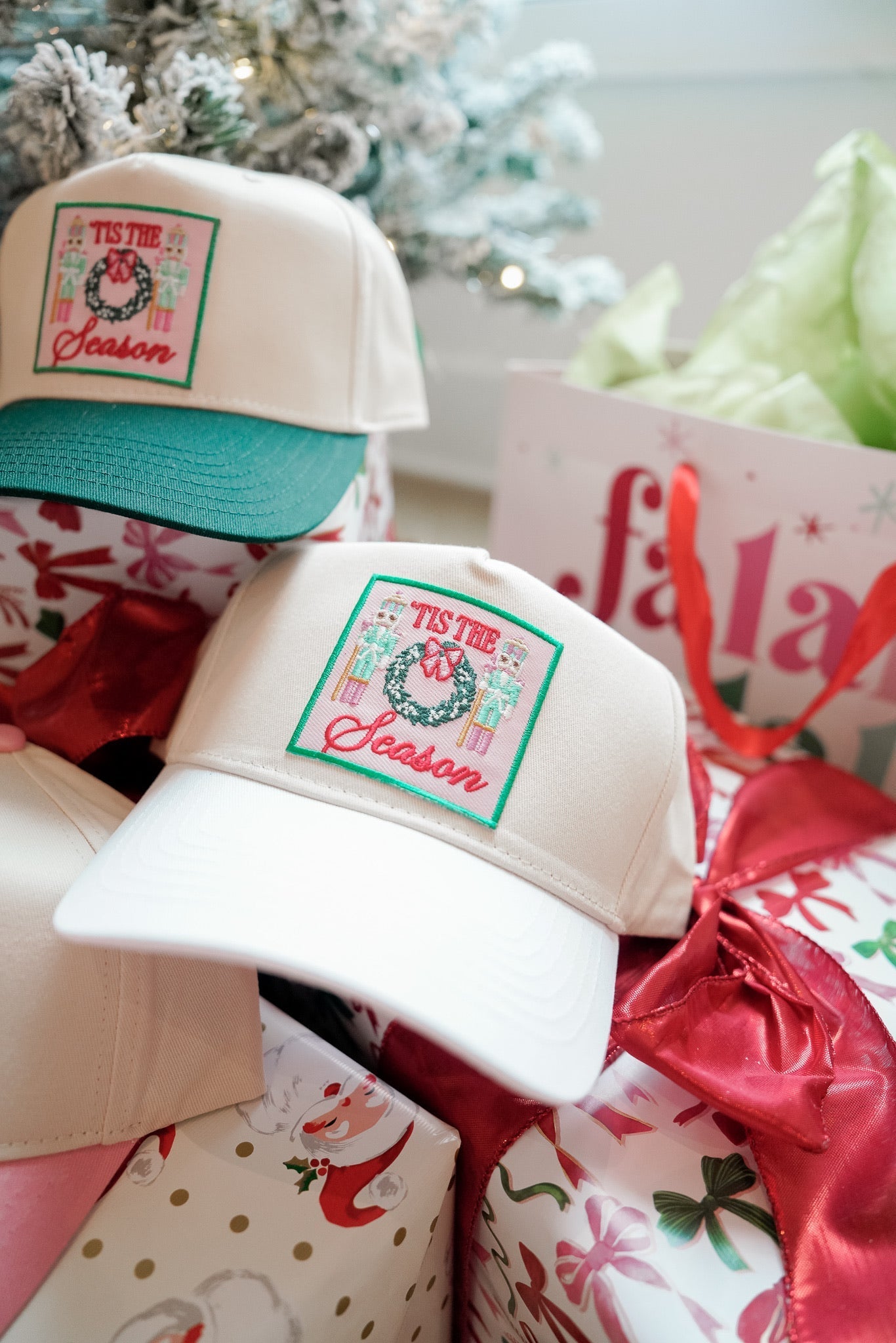 KenzKustomz Tis The Season - Vintage Trucker Hat