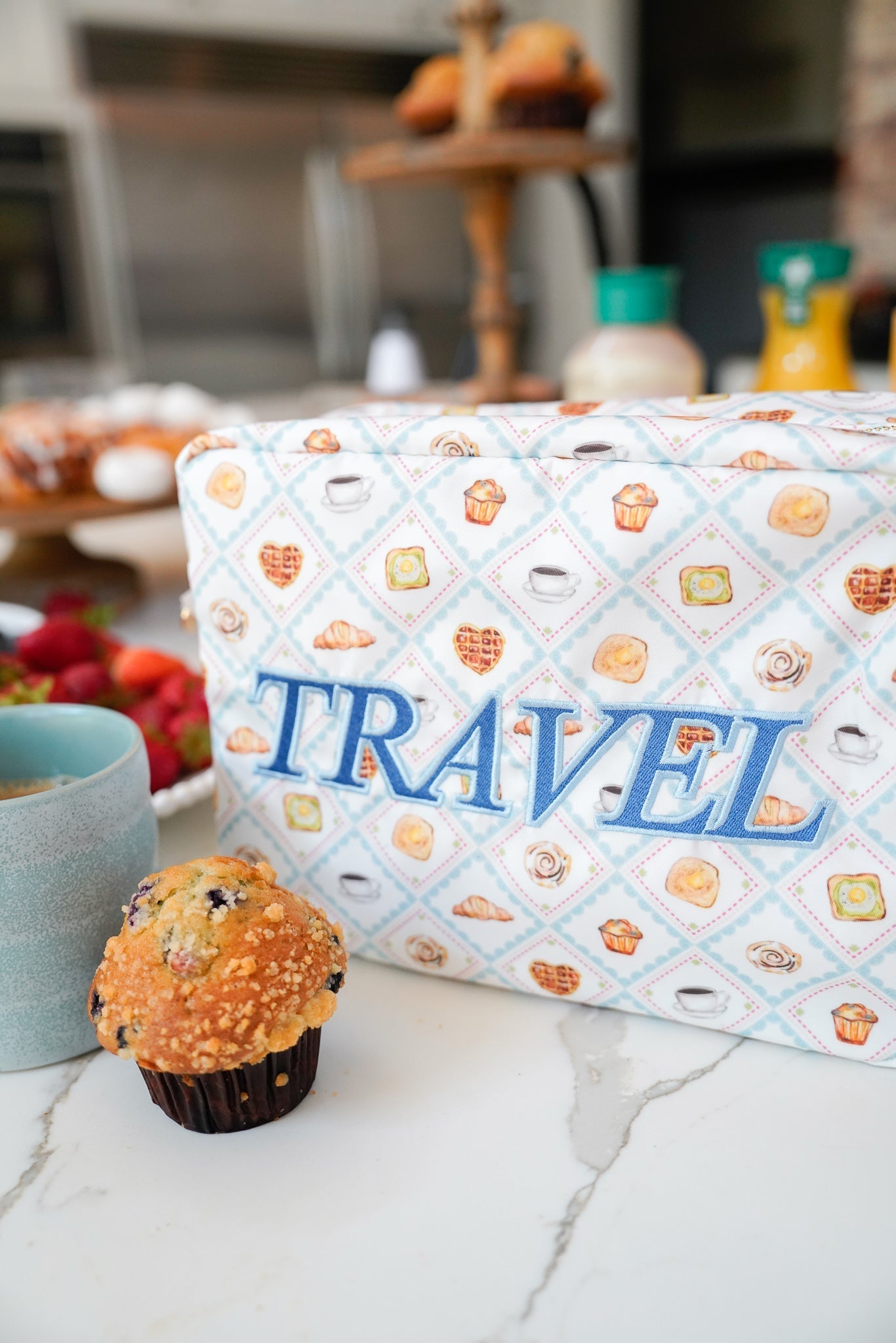 KenzKustomz Travel XL - Blue Breakfast