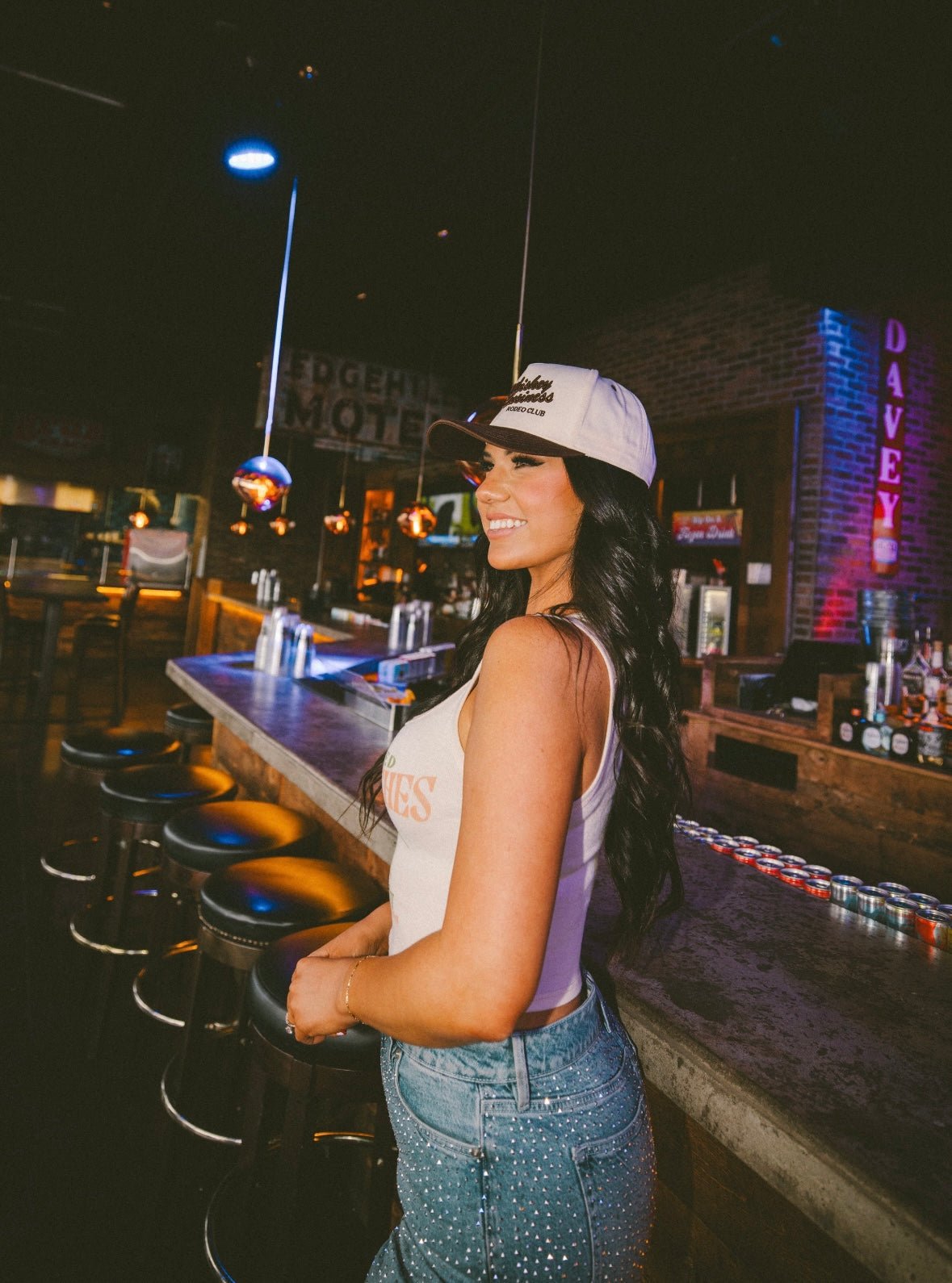 KenzKustomz Whiskey Business Rodeo Club - Vintage Trucker Hat