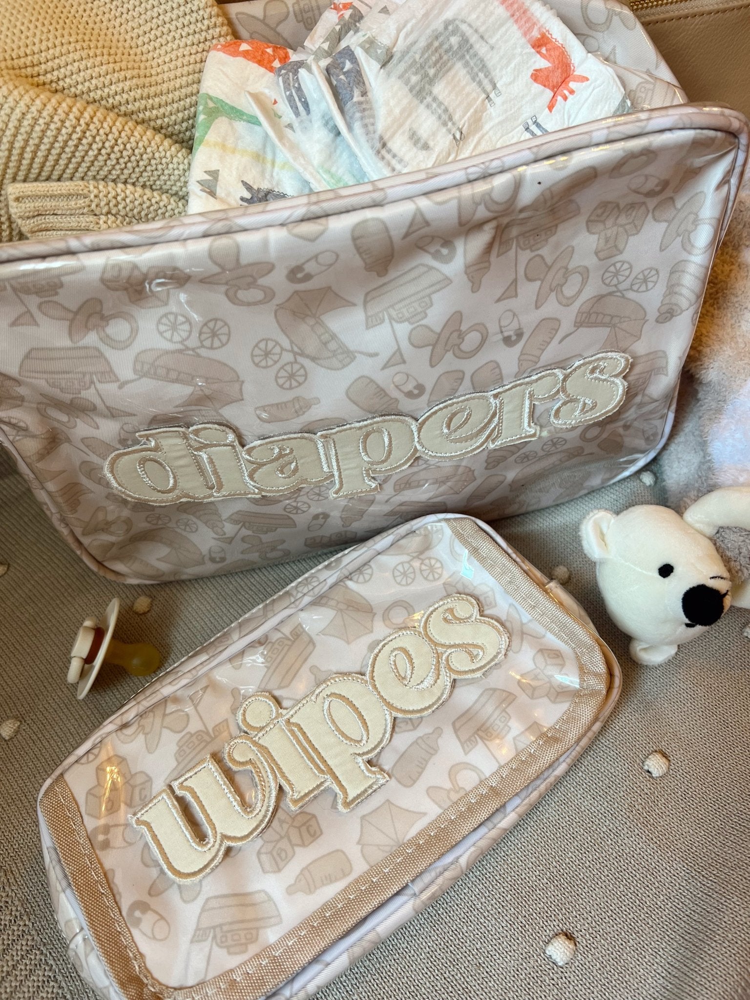 KenzKustomz Wipes Pouch - Clear Coat Bag
