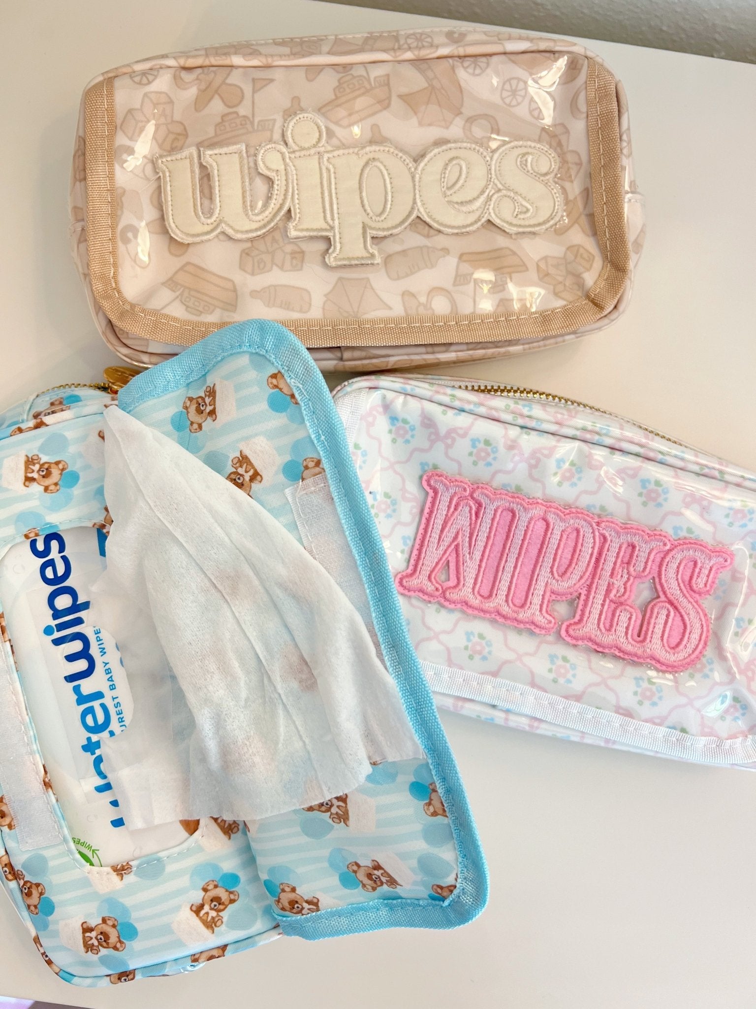 KenzKustomz Wipes Pouch - Clear Coat Bag