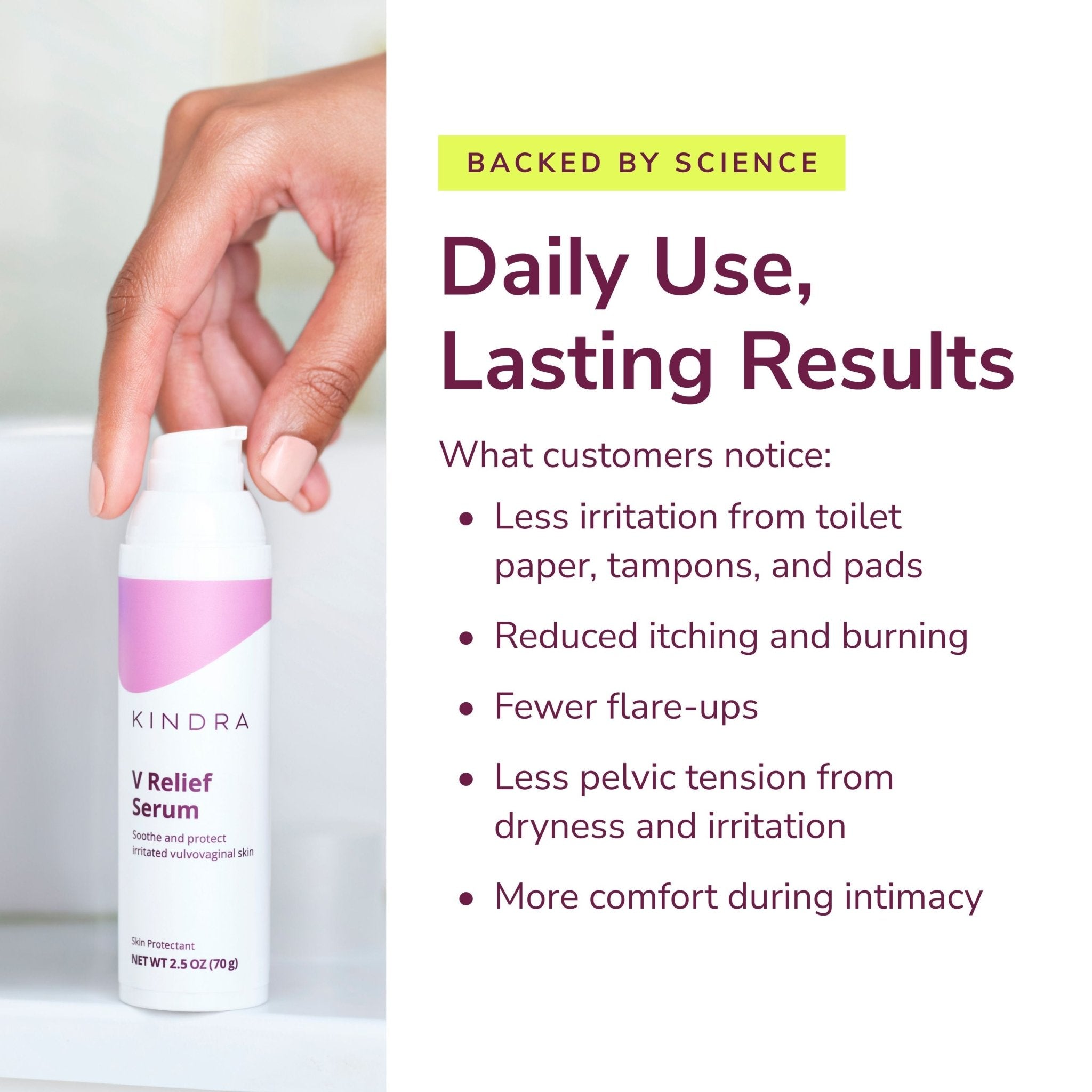 Kindra V Relief Serum