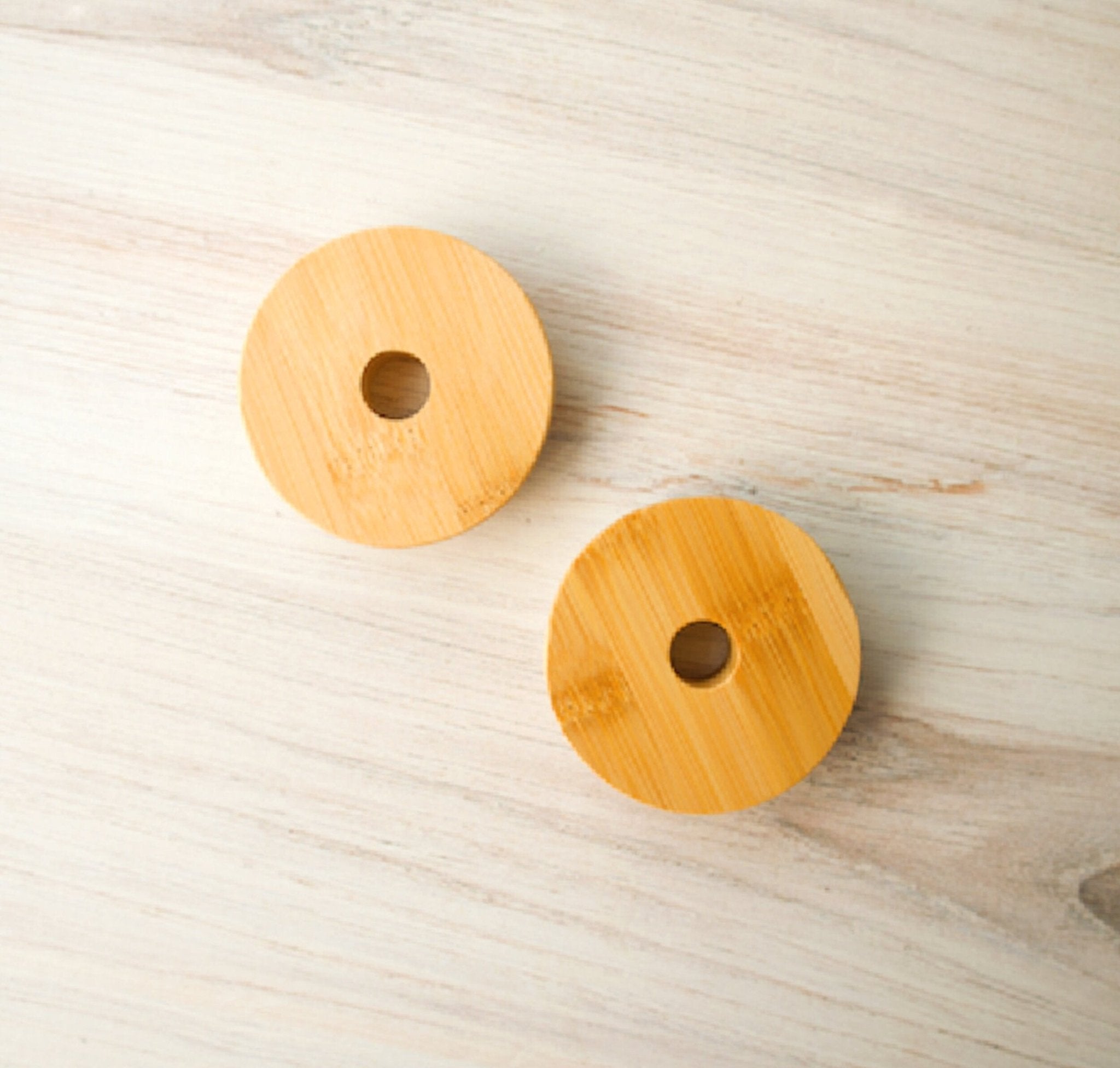 Love of Earth Co. Bamboo Lid w/ Straw Hole