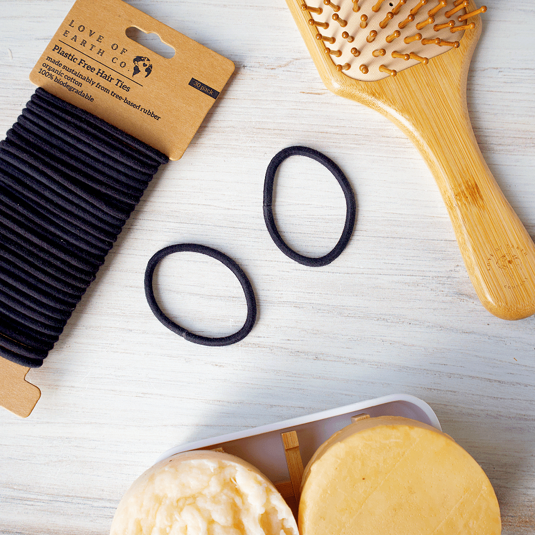 Love of Earth Co. Compostable Hair Ties (Pack of 30)