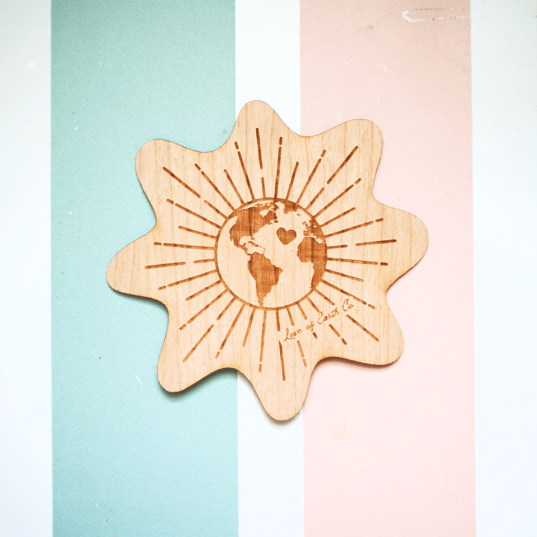 Love of Earth Co. Wooden Stickers