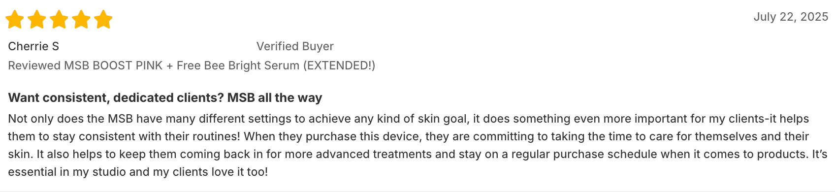 MYSKINBUDDY BOOST PINK