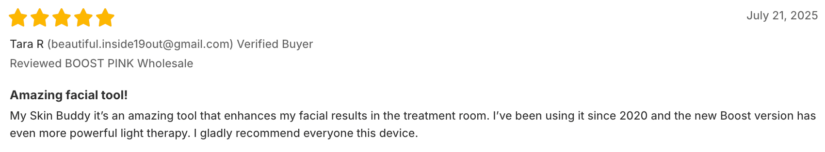 MYSKINBUDDY BOOST Pretty - in - Pink