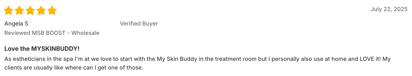 MYSKINBUDDY BOOST WHITE