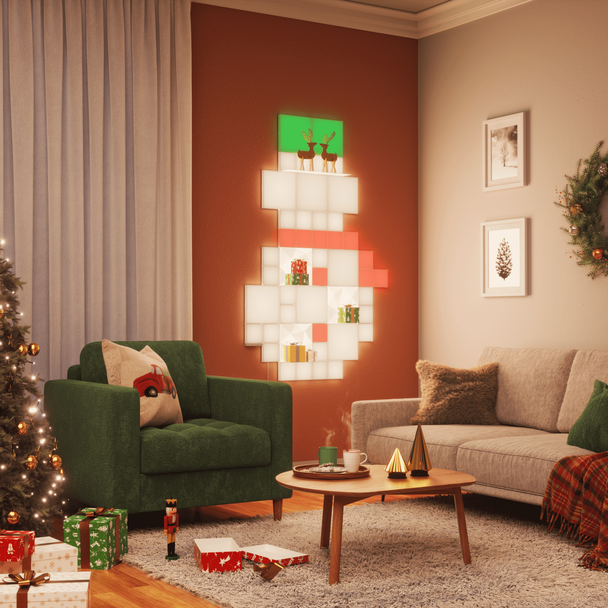 Nanoleaf Shop USA Blocks Squares Smarter Kit (6 Panels)