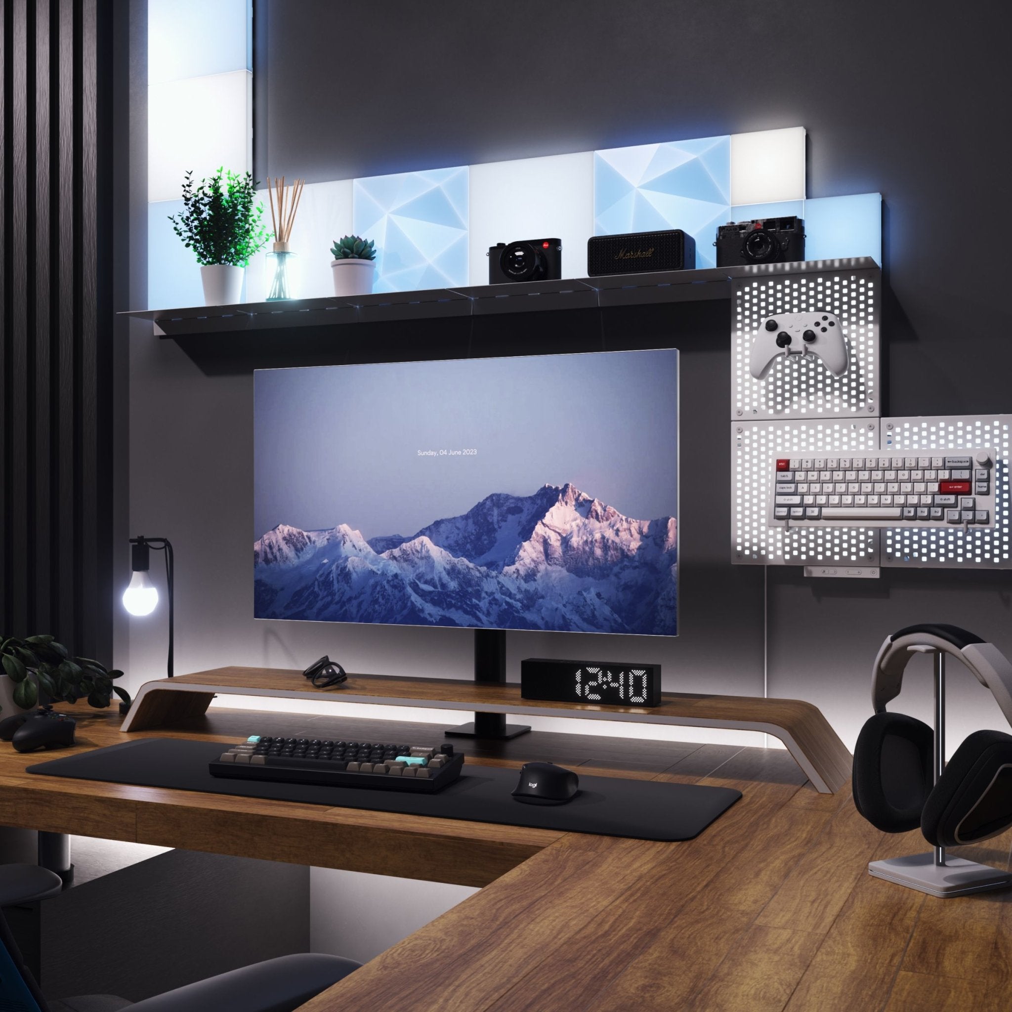 Nanoleaf Shop USA Blocks Textured Squares Add - On Kit (2 Panels)